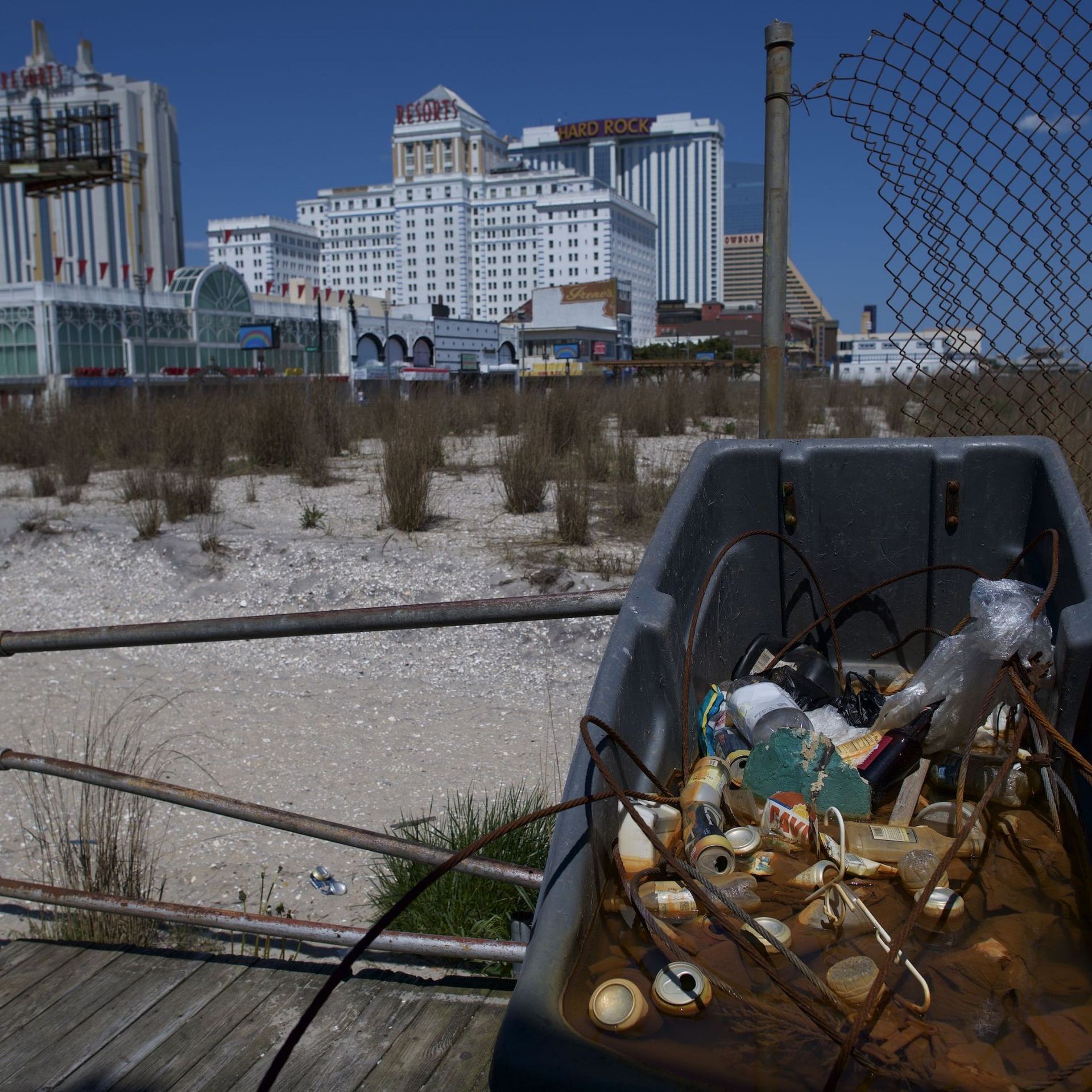 Atlantic City ville ruinée