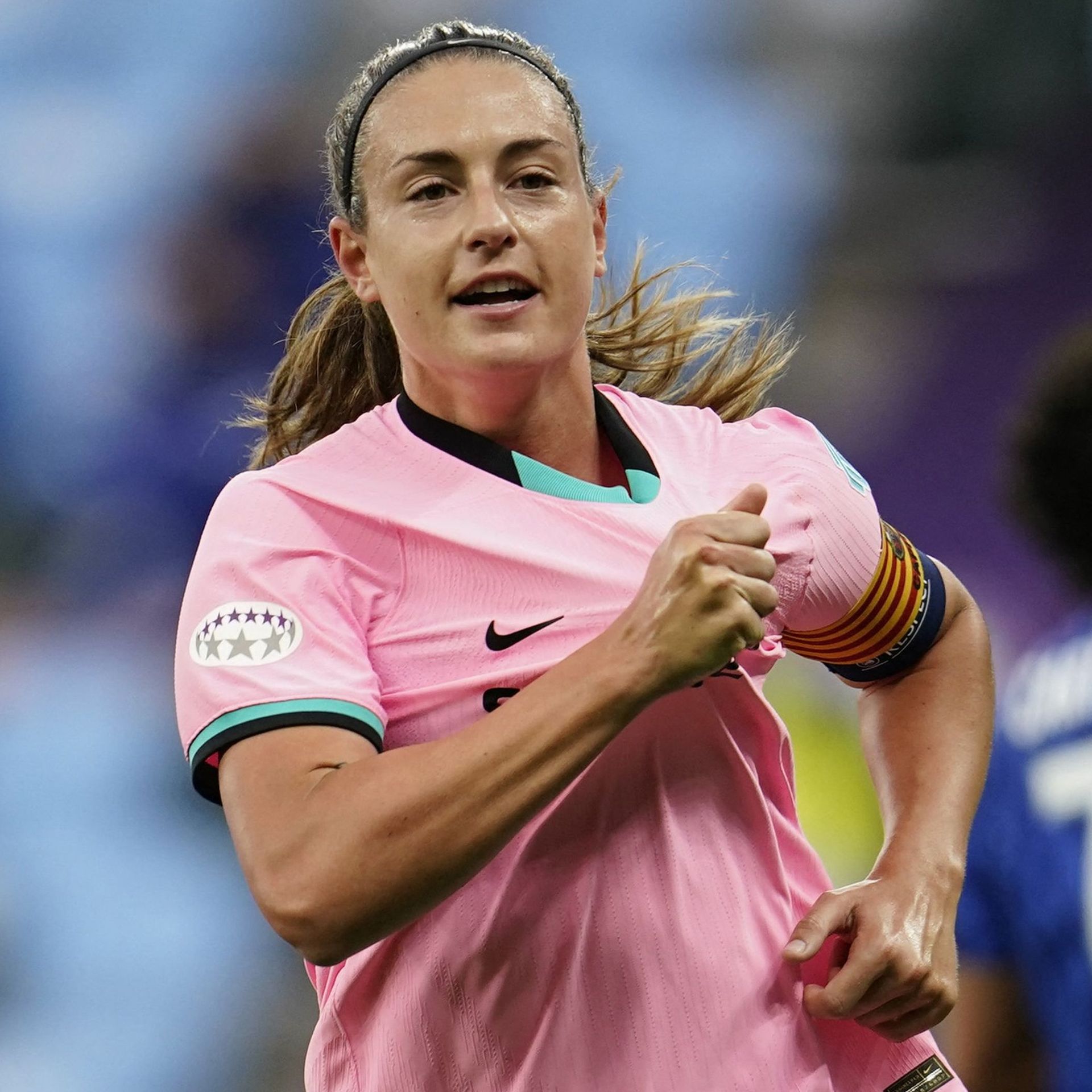 Alexia Putellas, candidate au Ballon d'Or féminin. 