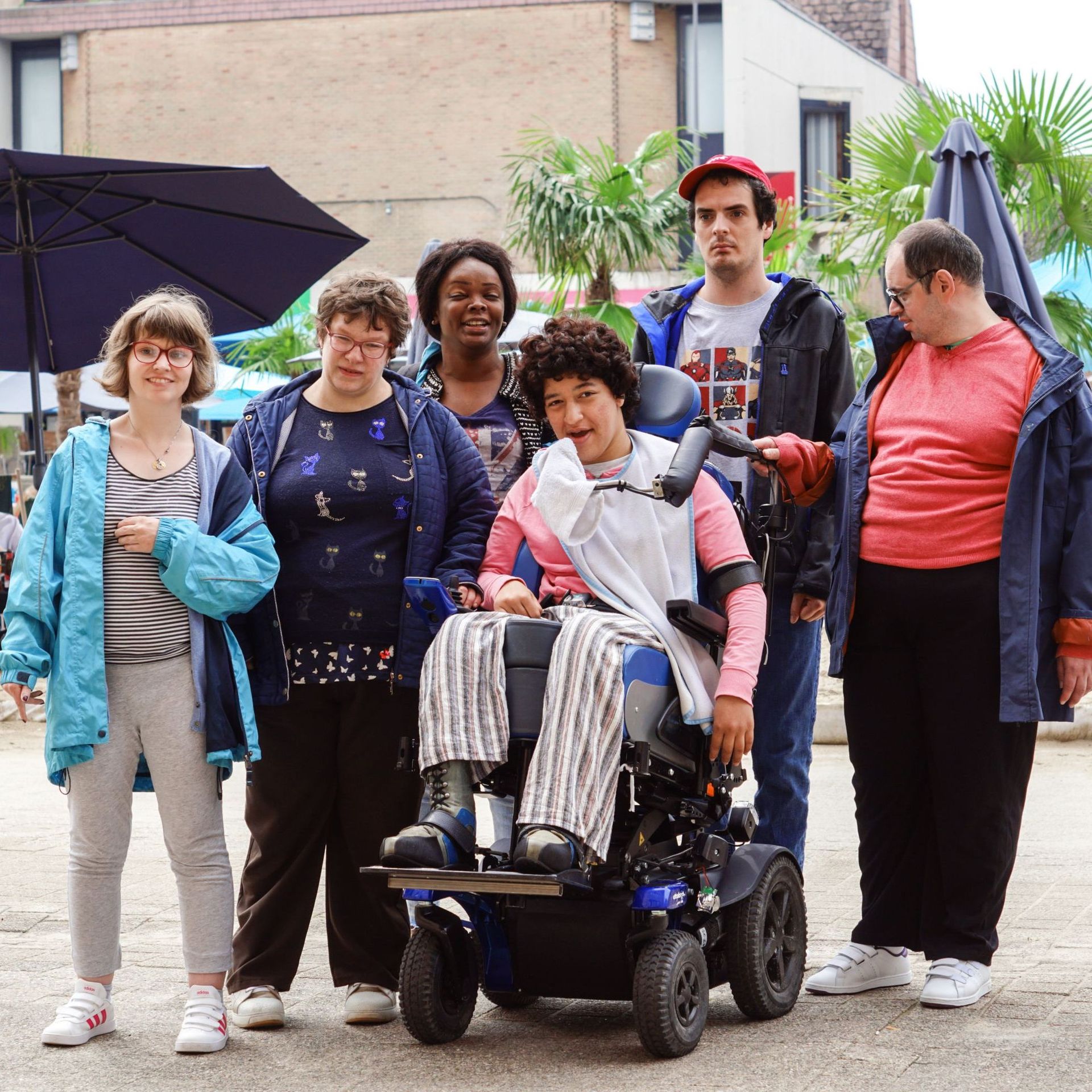 L’Argentine, centre de jour (La Hulpe) en visite à Louvain-la-Neuve