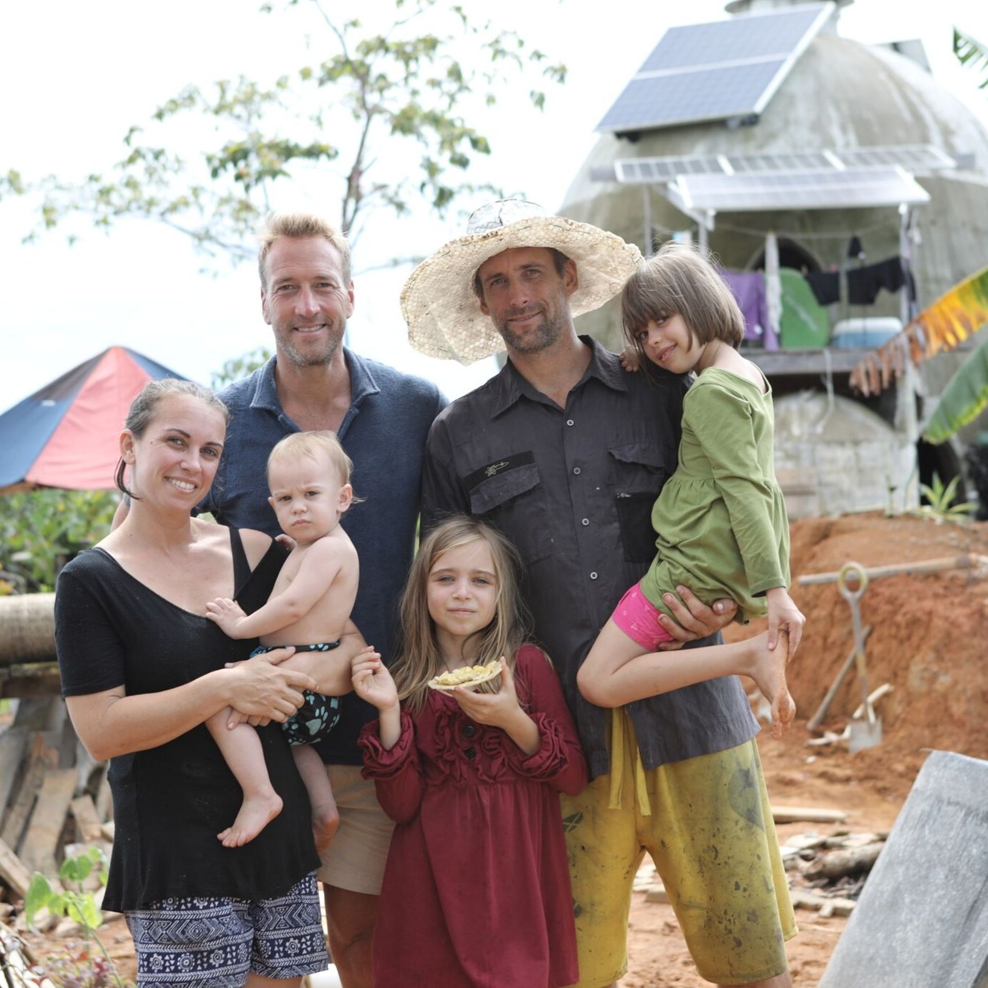 L’aventurier journaliste Ben Fogle accompagné de la famille de Rick au Panama