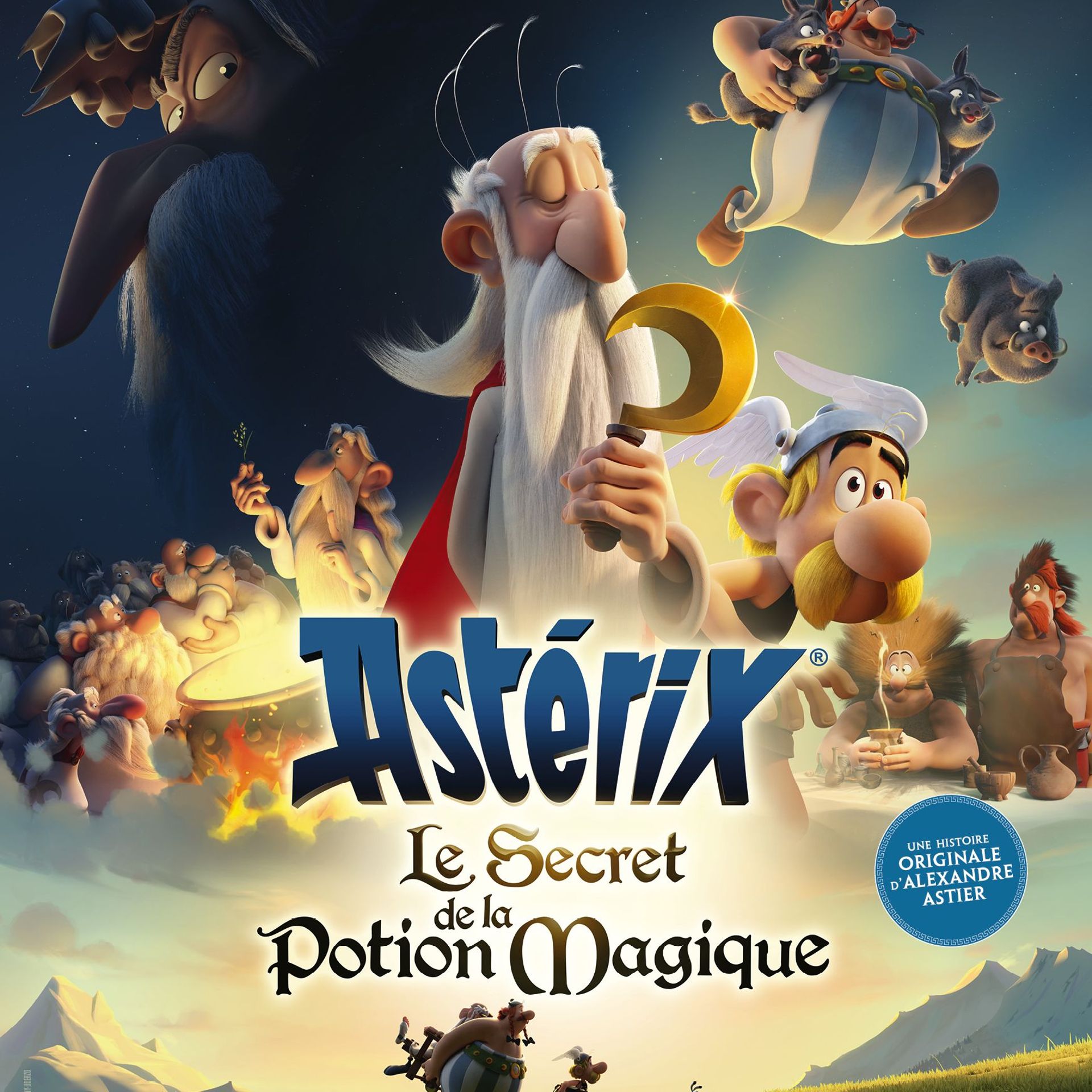 Un album illustré d'Astérix à Noël pour accompagner le prochain film du  héros gaulois - Le Parisien