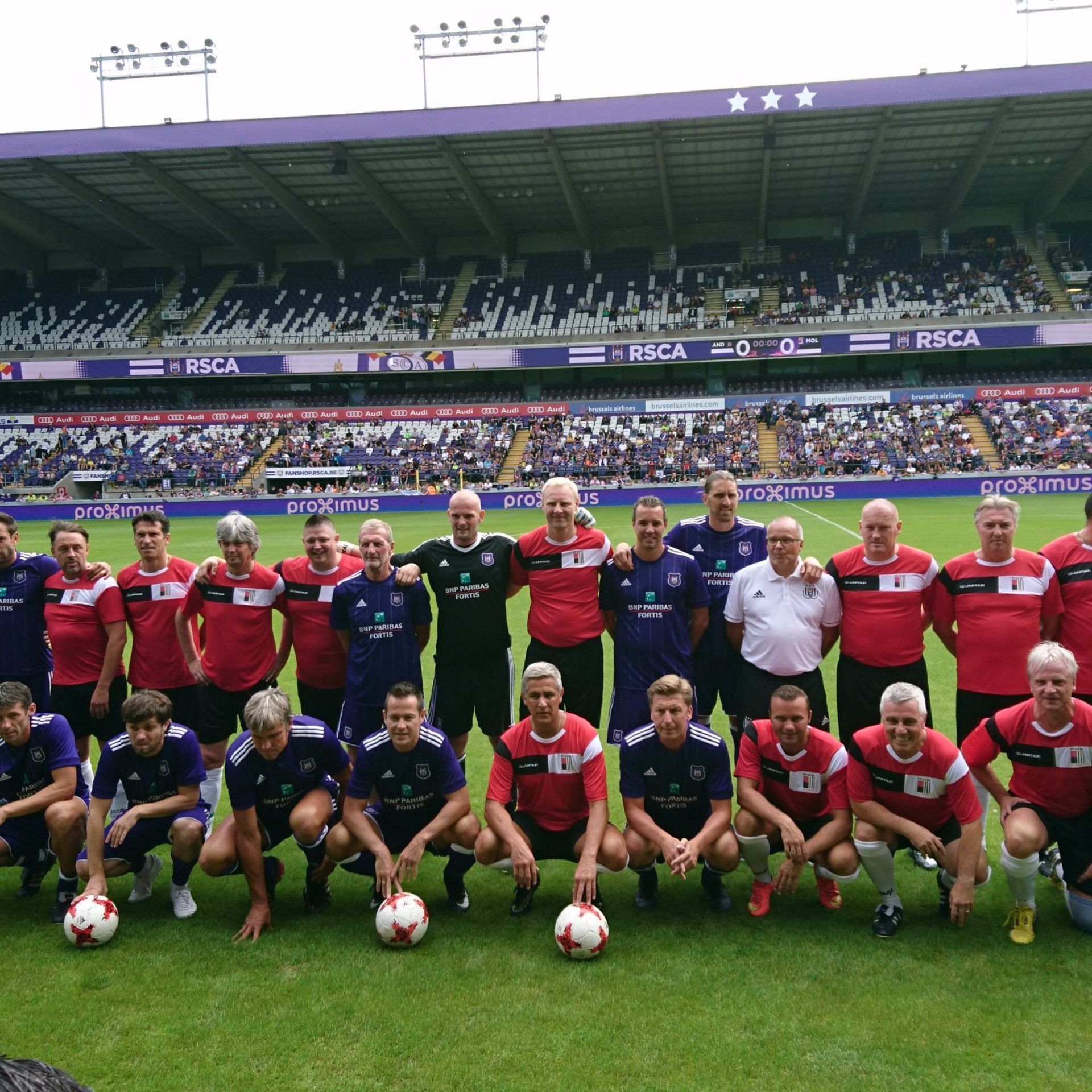 Anderlecht bat le RWDM avec un triplé de Frutos dans le Derby des