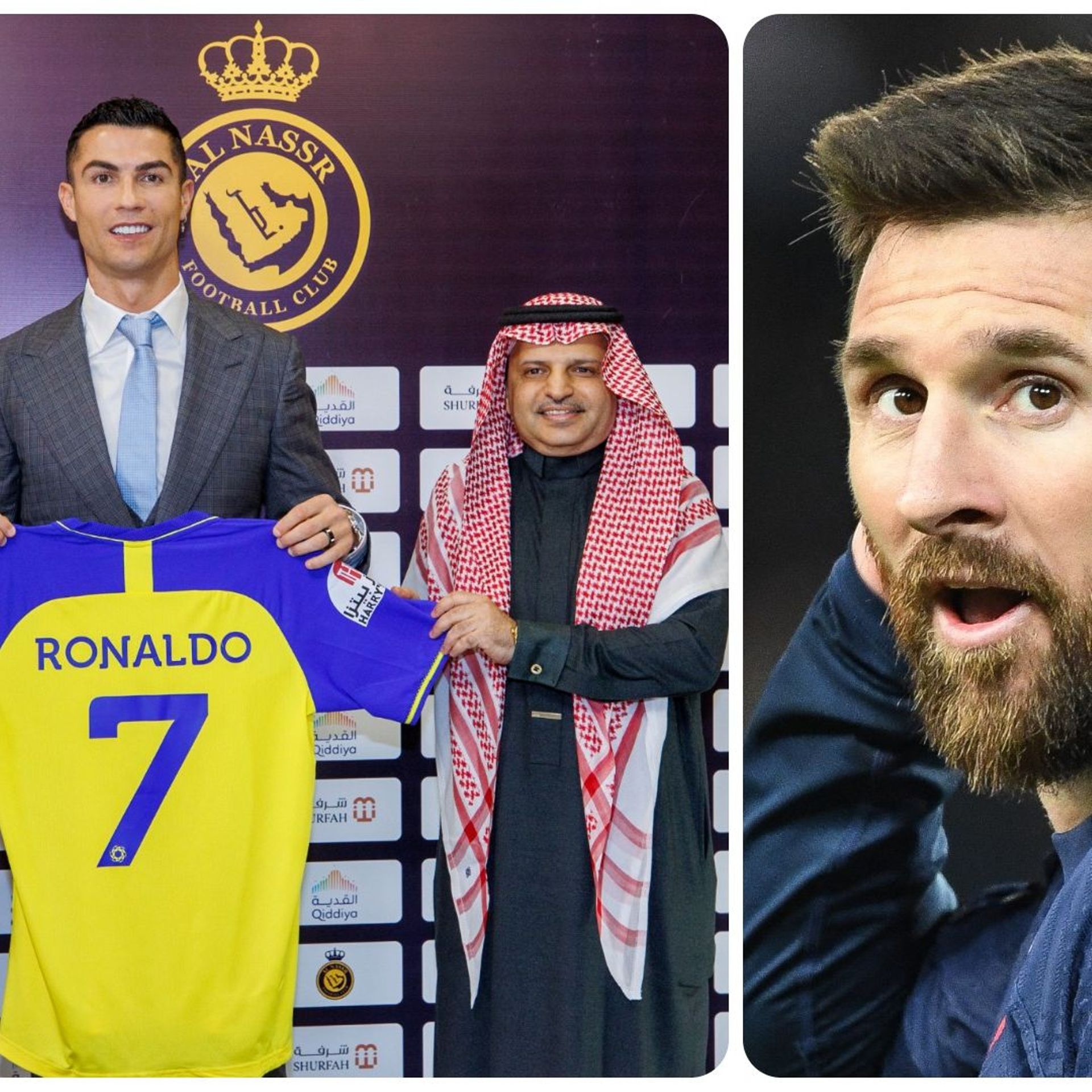 Messi et Ronaldo vont s'affronter en Arabie saoudite