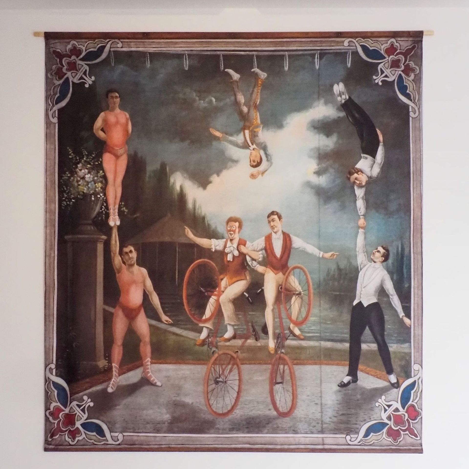 Frans De Vos, toile de façade pour le cirque Minnaert, vers 1925-30