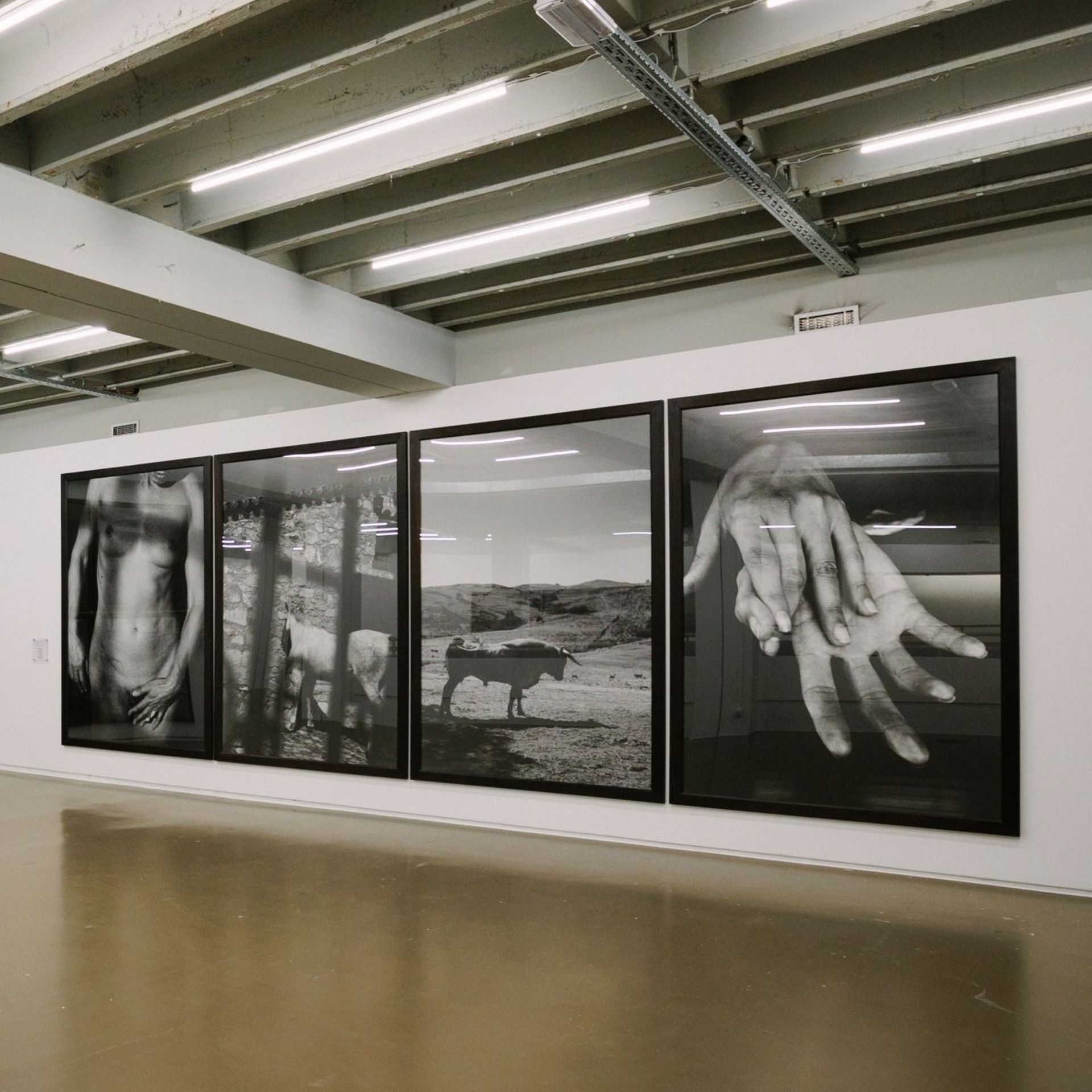 Peter Lindbergh – vue de l'exposition Untold Stories
