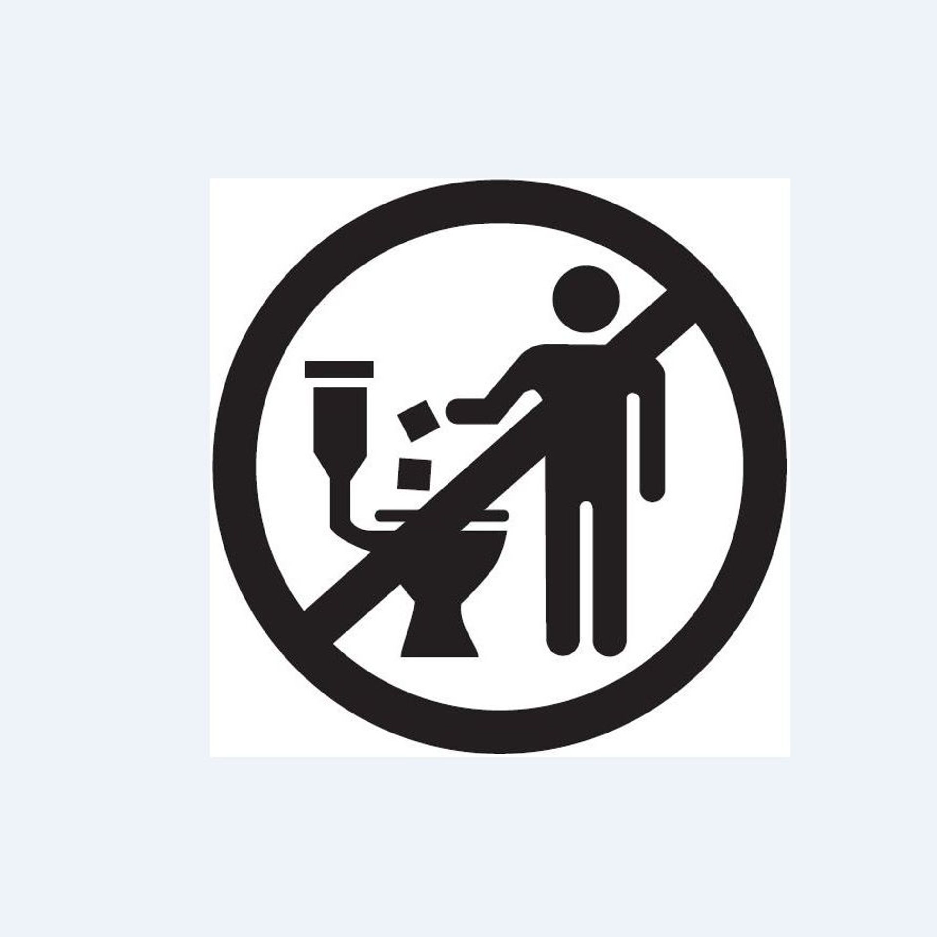 Imprimer : Les lingettes, pas dans les toilettes !