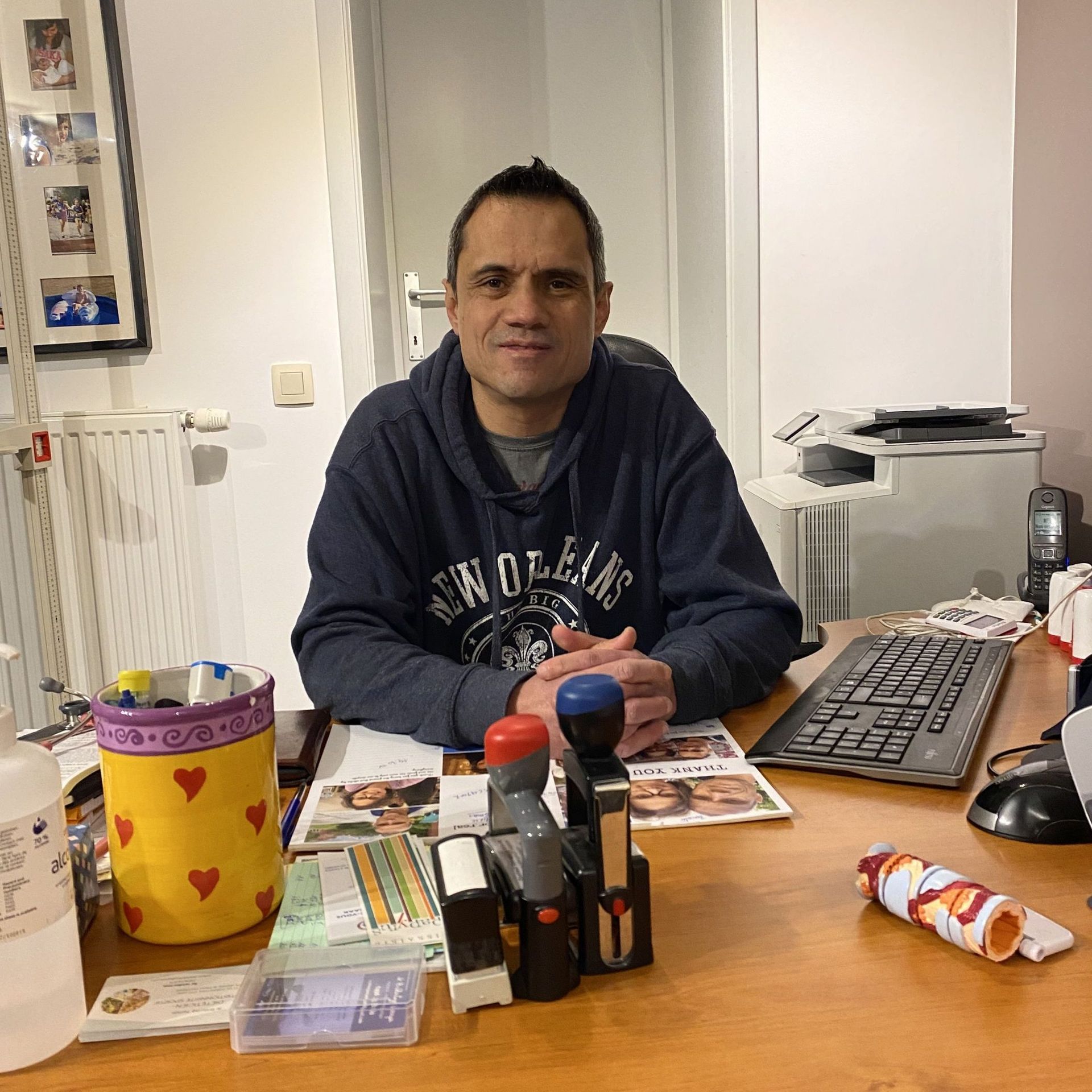 Georges de Bilderling, chef du service pédiatrique au CHR Namur – site Meuse