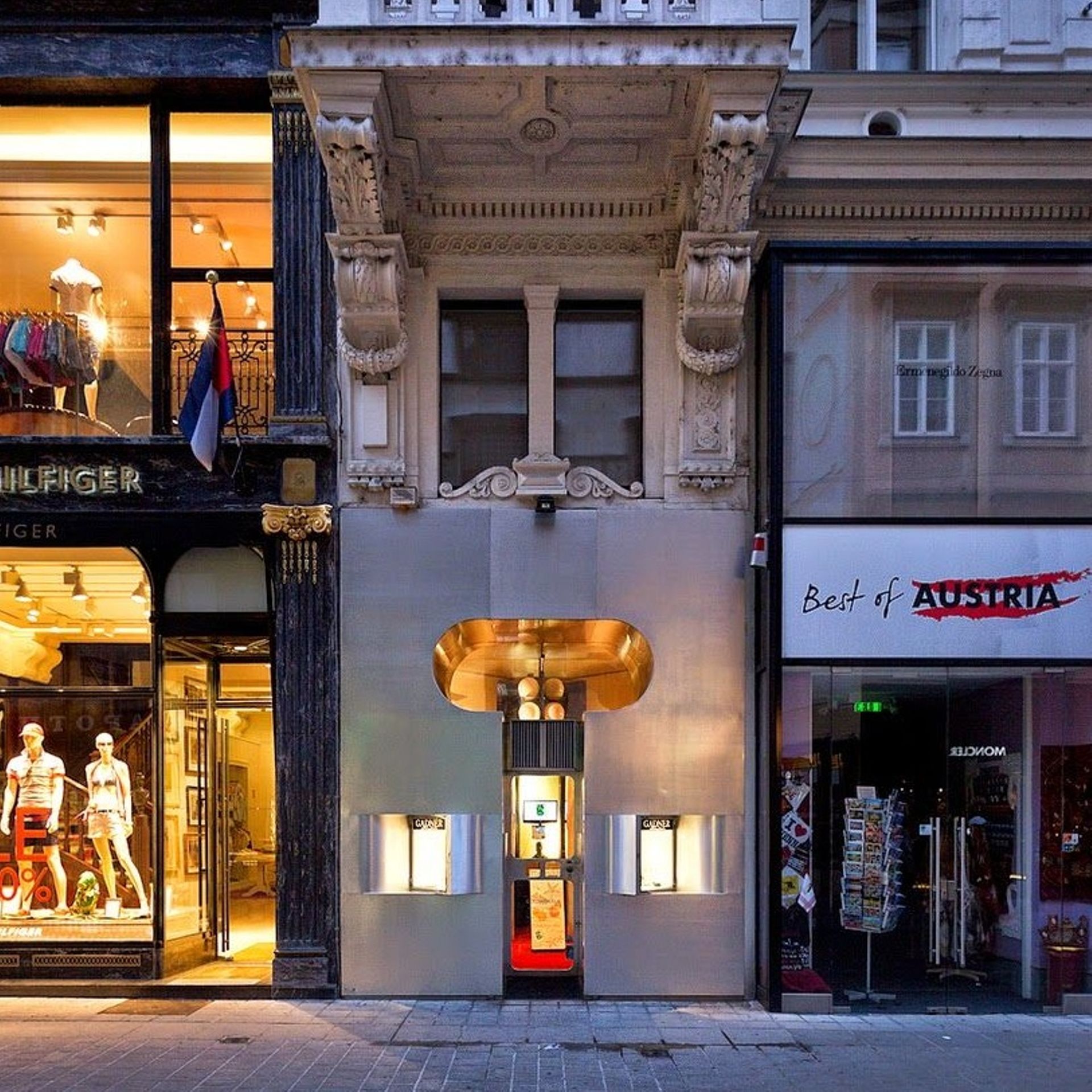 La boutique est devenue un spot touristique du centre de Vienne