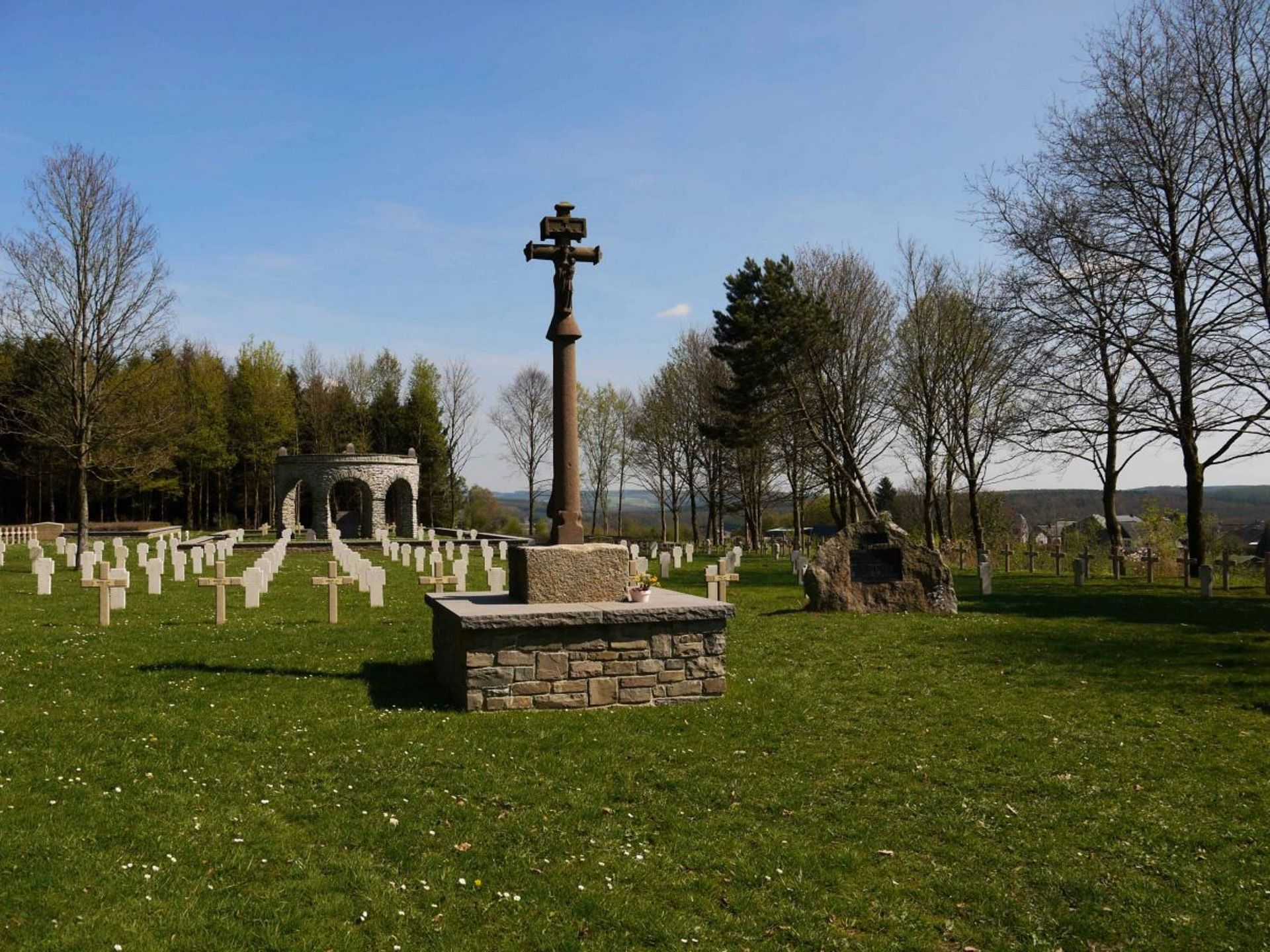 Le cimetière franco-allemand de Maissin