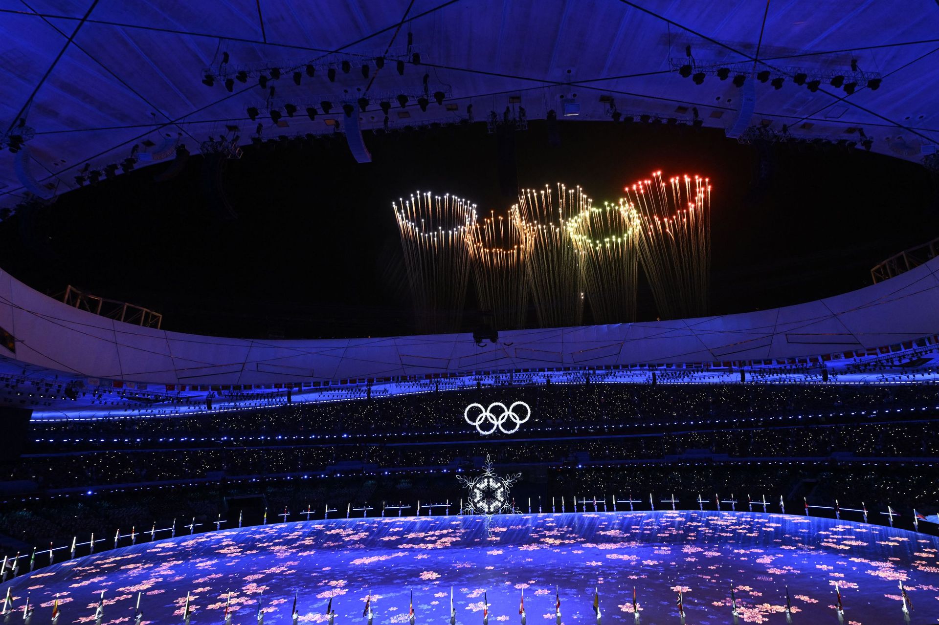 JO 2022 : trente ans de cérémonies d'ouverture des Jeux olympiques d'hiver  en images