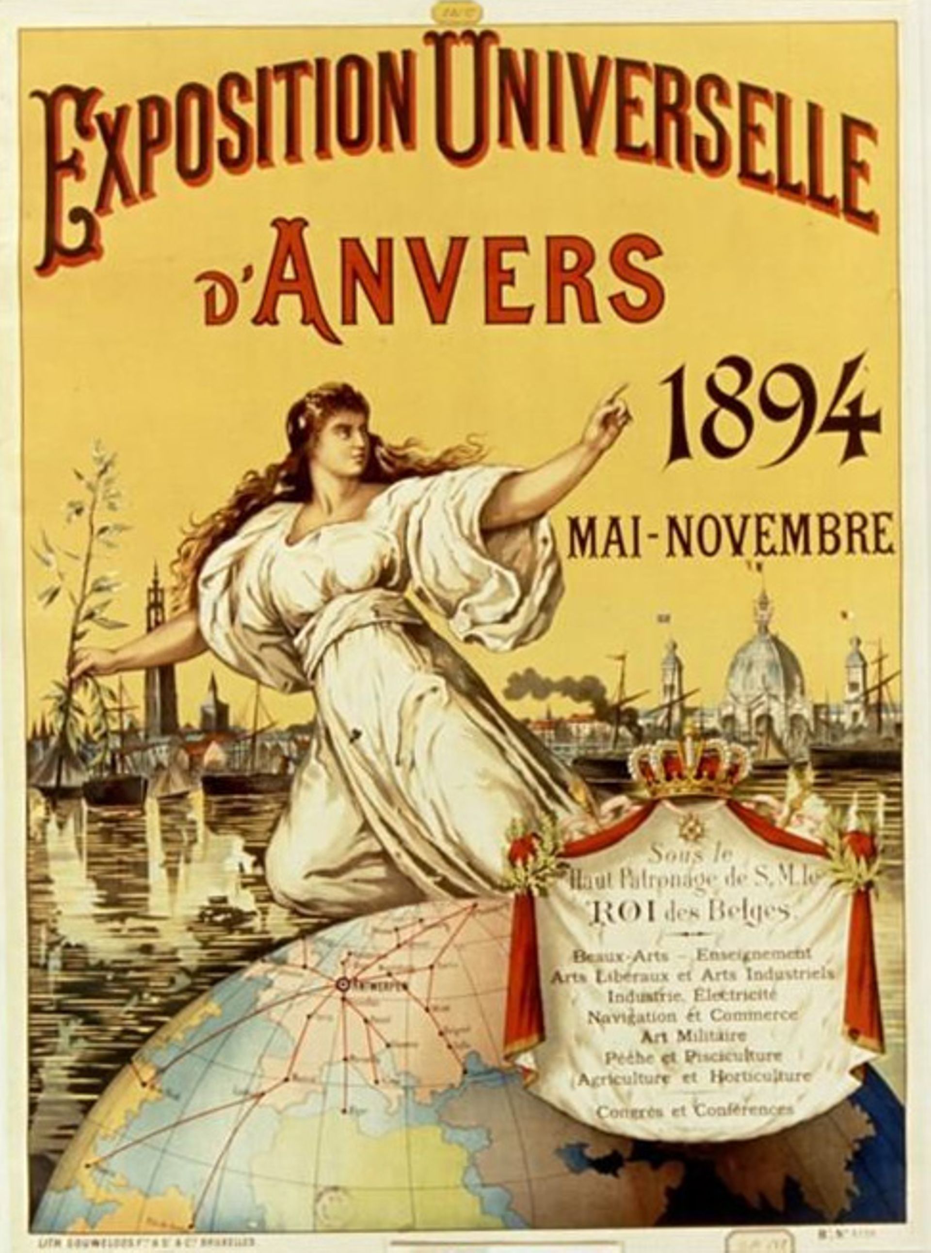 Expo universelle Anvers - 1894