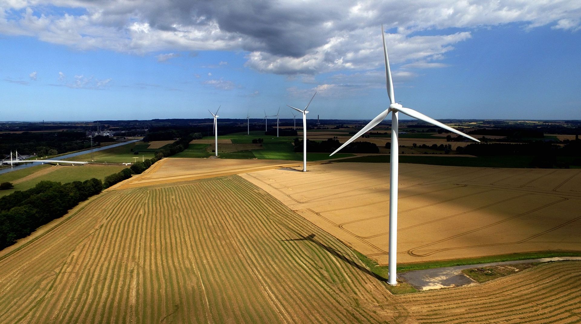 La Belgique compte près de 1.300 éoliennes sur son territoire.