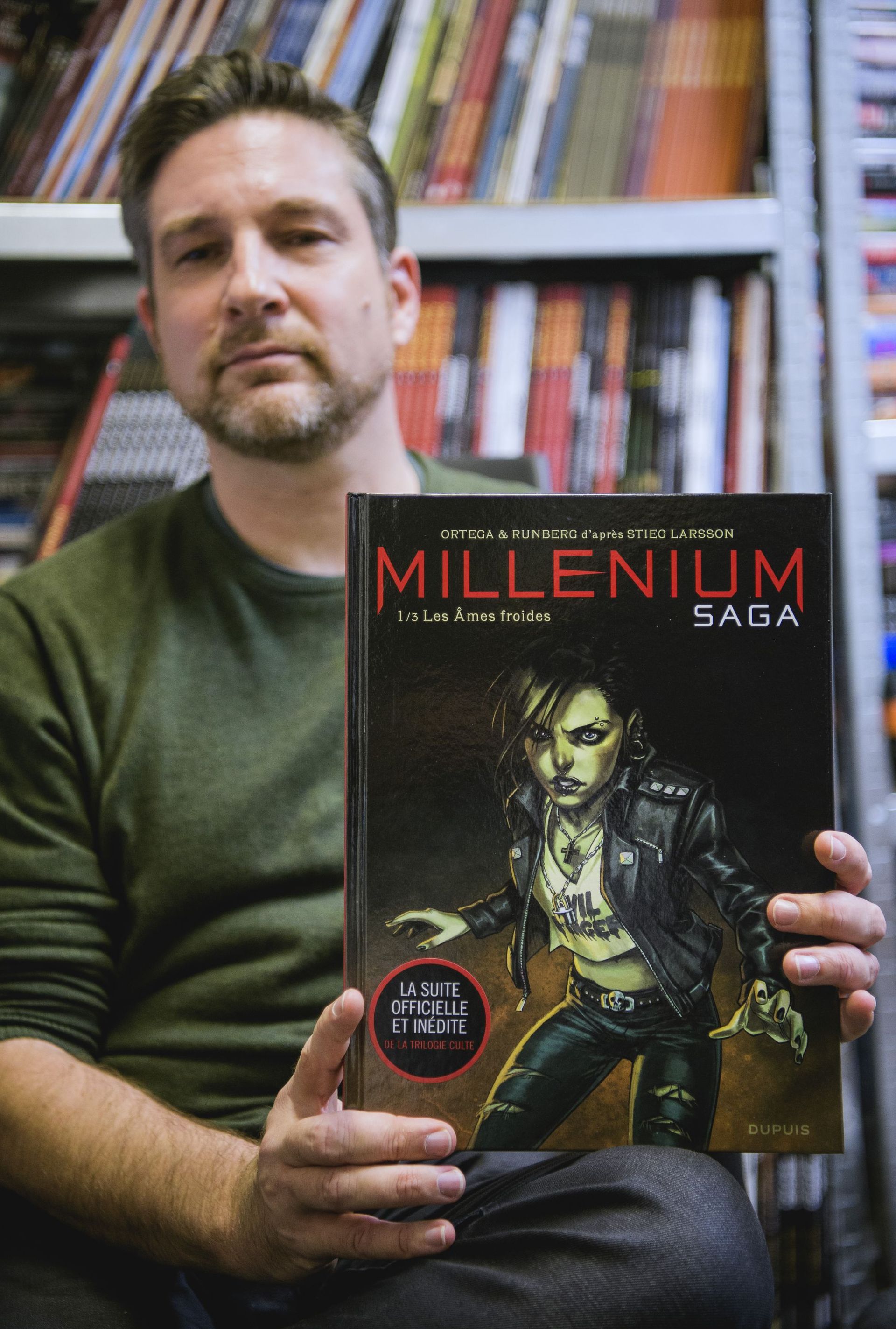 Sylvain Runberg, et l'adaptation BD de "Millenium"