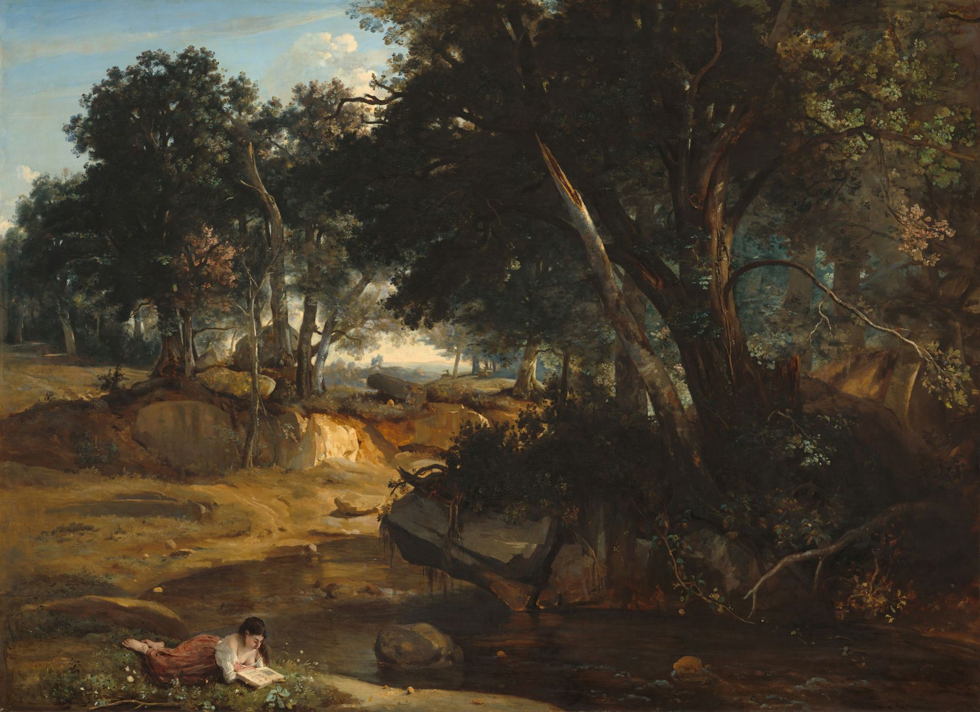 Jean-Baptiste-Camille Corot, La Forêt de Fontainebleau