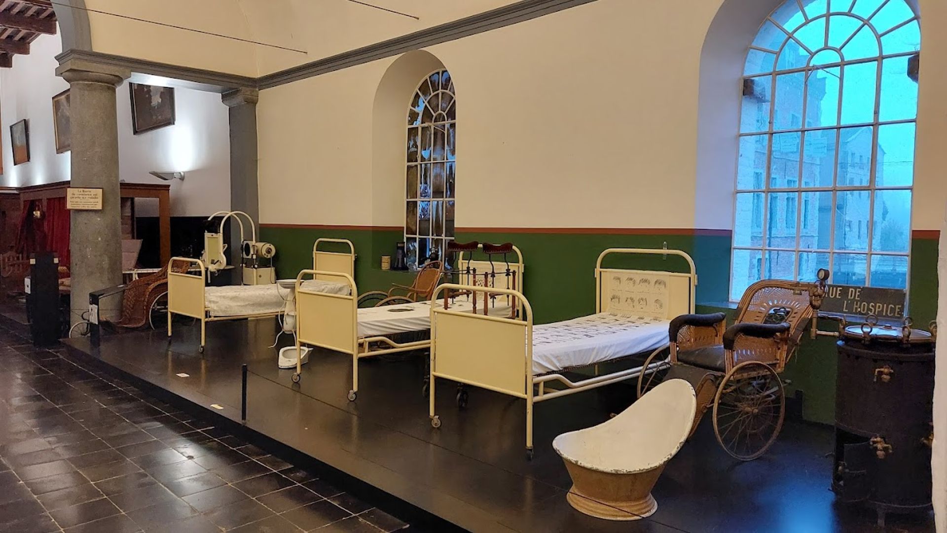 La salle des malades de 1827.