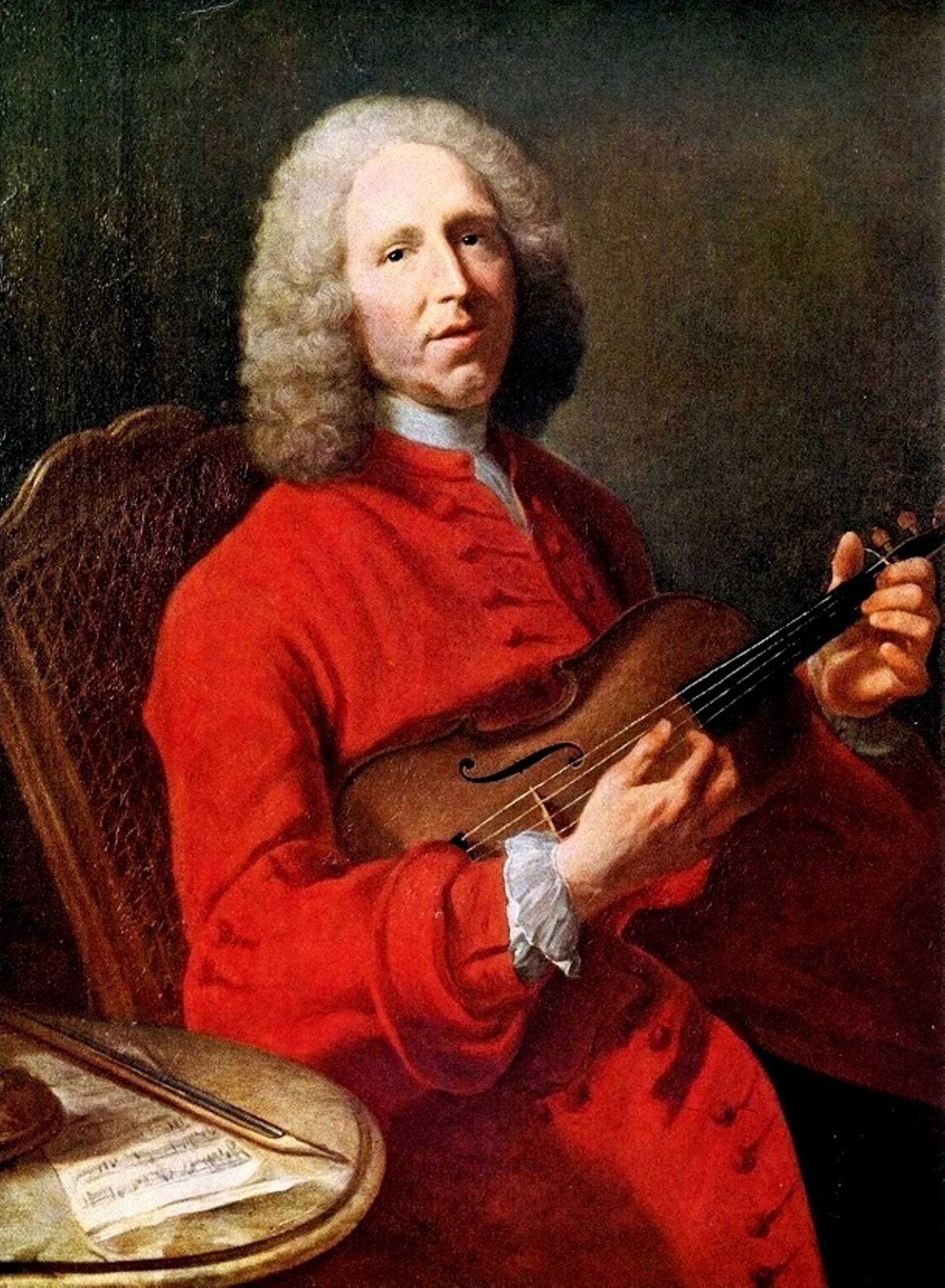Jean-Philippe Rameau. Portrait attribué à Joseph Aved (1702-1766)
Musée des beaux-arts de Dijon.