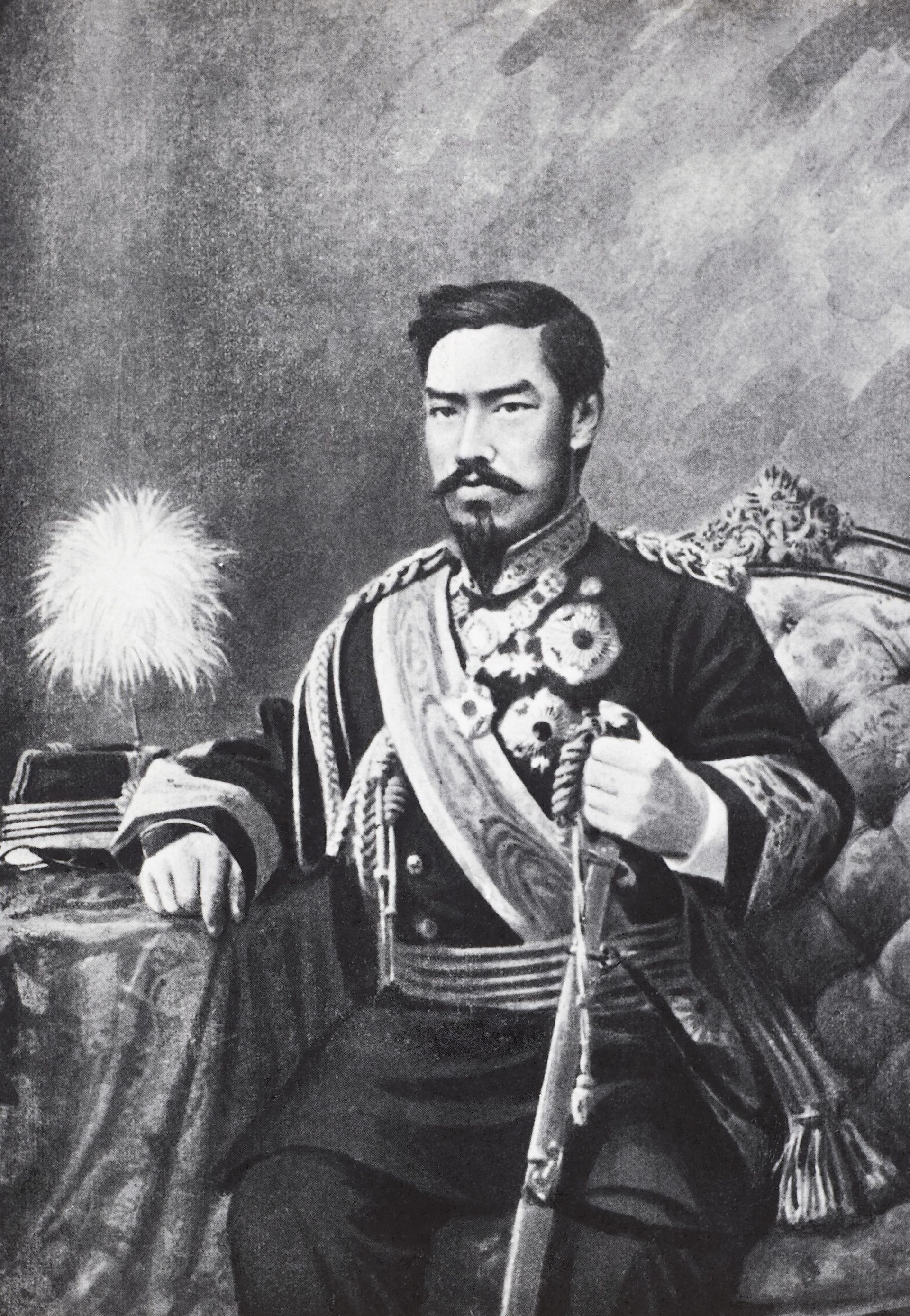 L’empereur Meiji, en 1912.