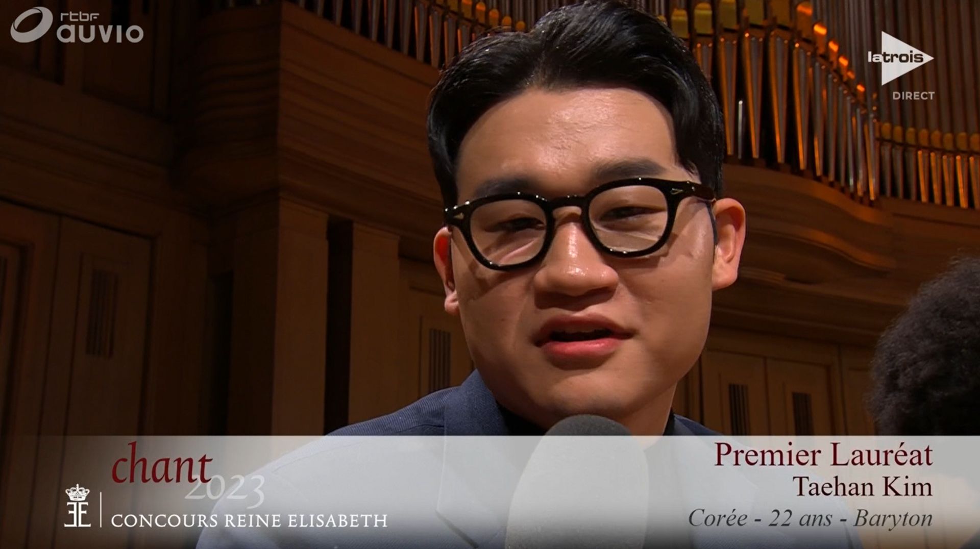 Taehan Kim 1er lauréat