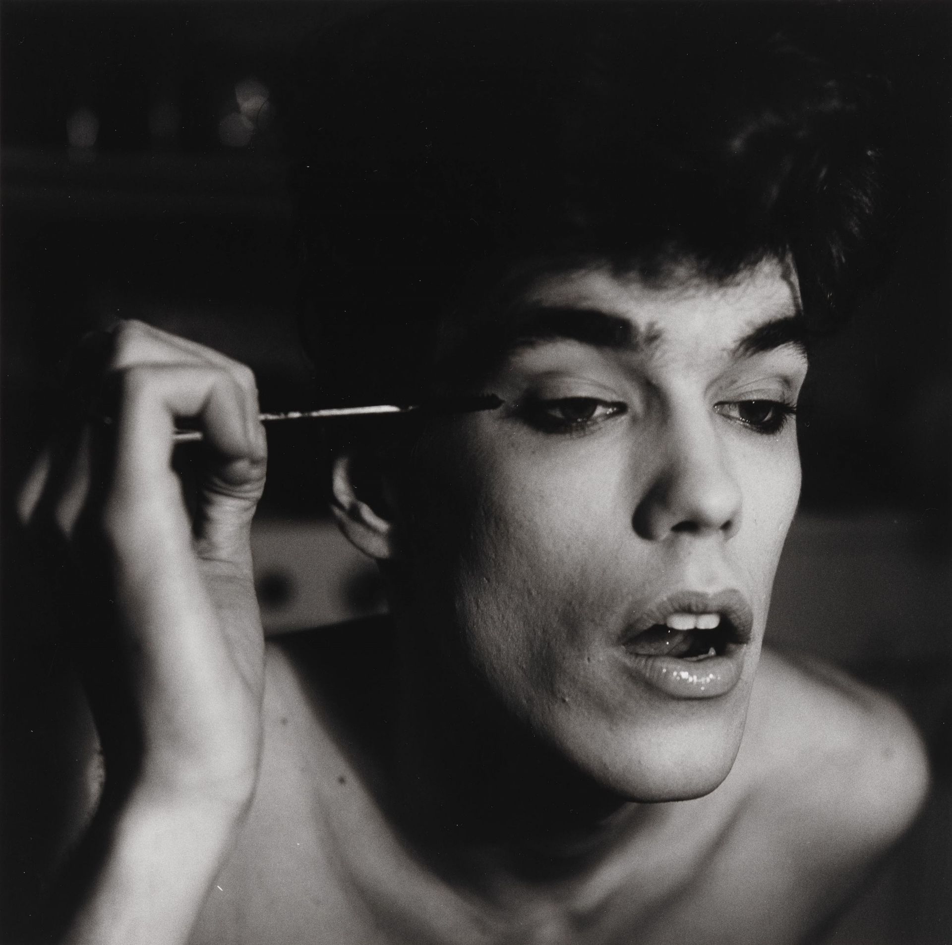 Peter Hujar, David Brintzenhofe Making Up (VIII) - 1982