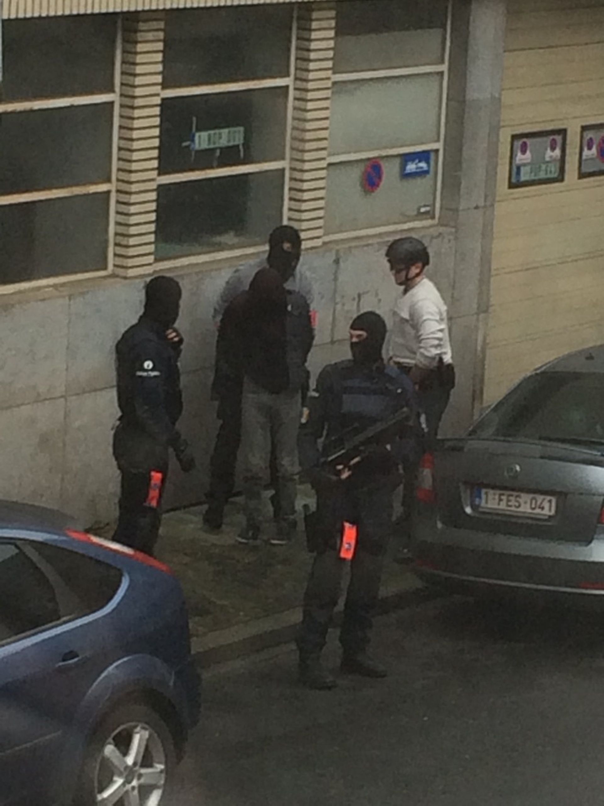 La police a arrêté un homme à Schaerbeek