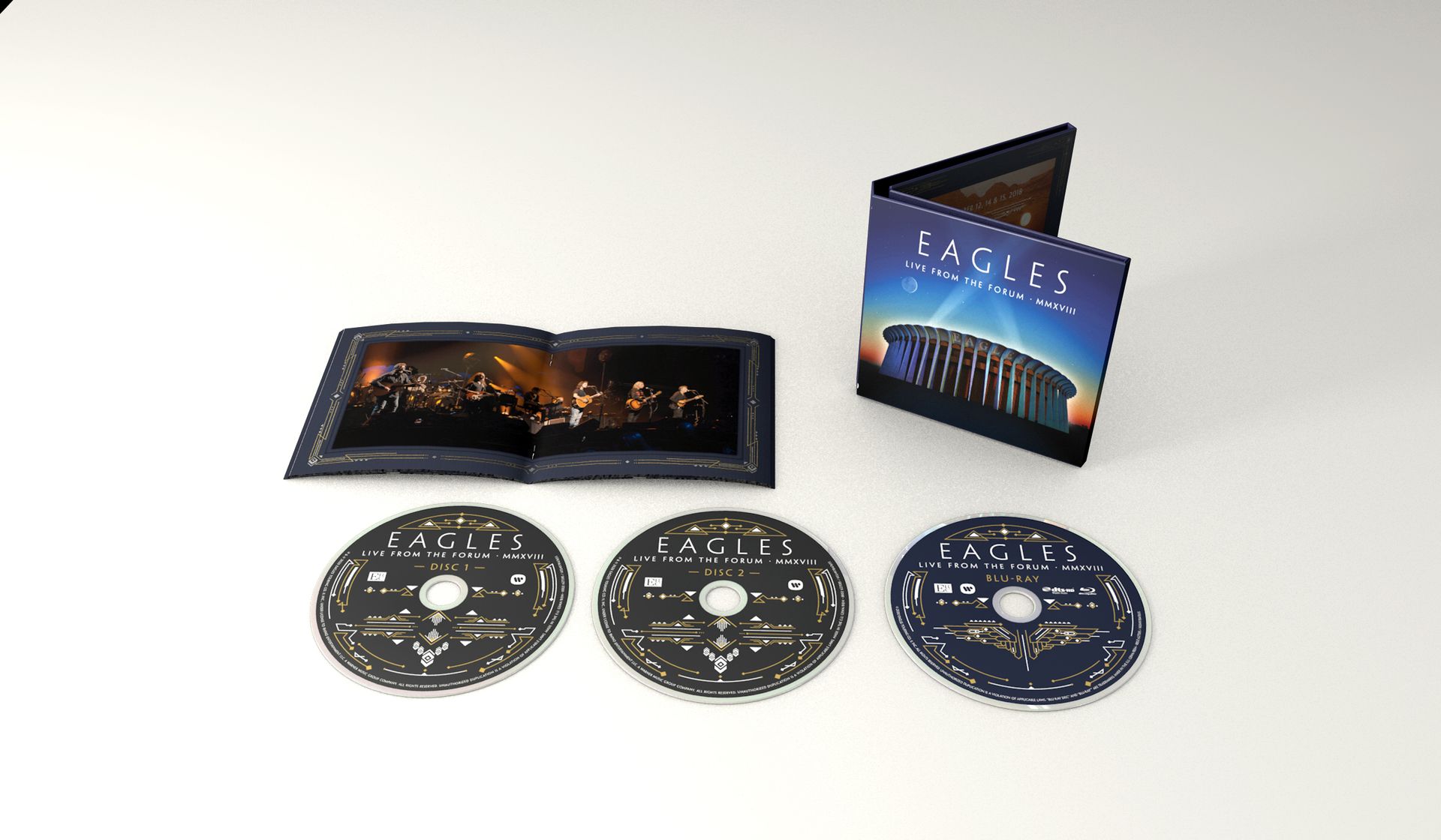 Les Eagles sortent l'album "LIVE FROM THE FORUM MMXVIII"