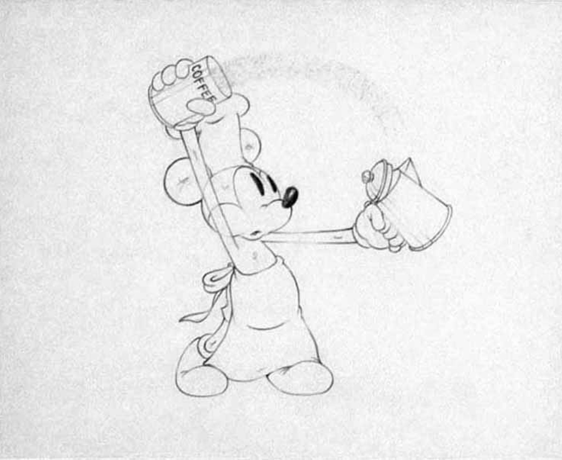 Le graphisme de Mickey aura beaucoup évolué au fil du temps