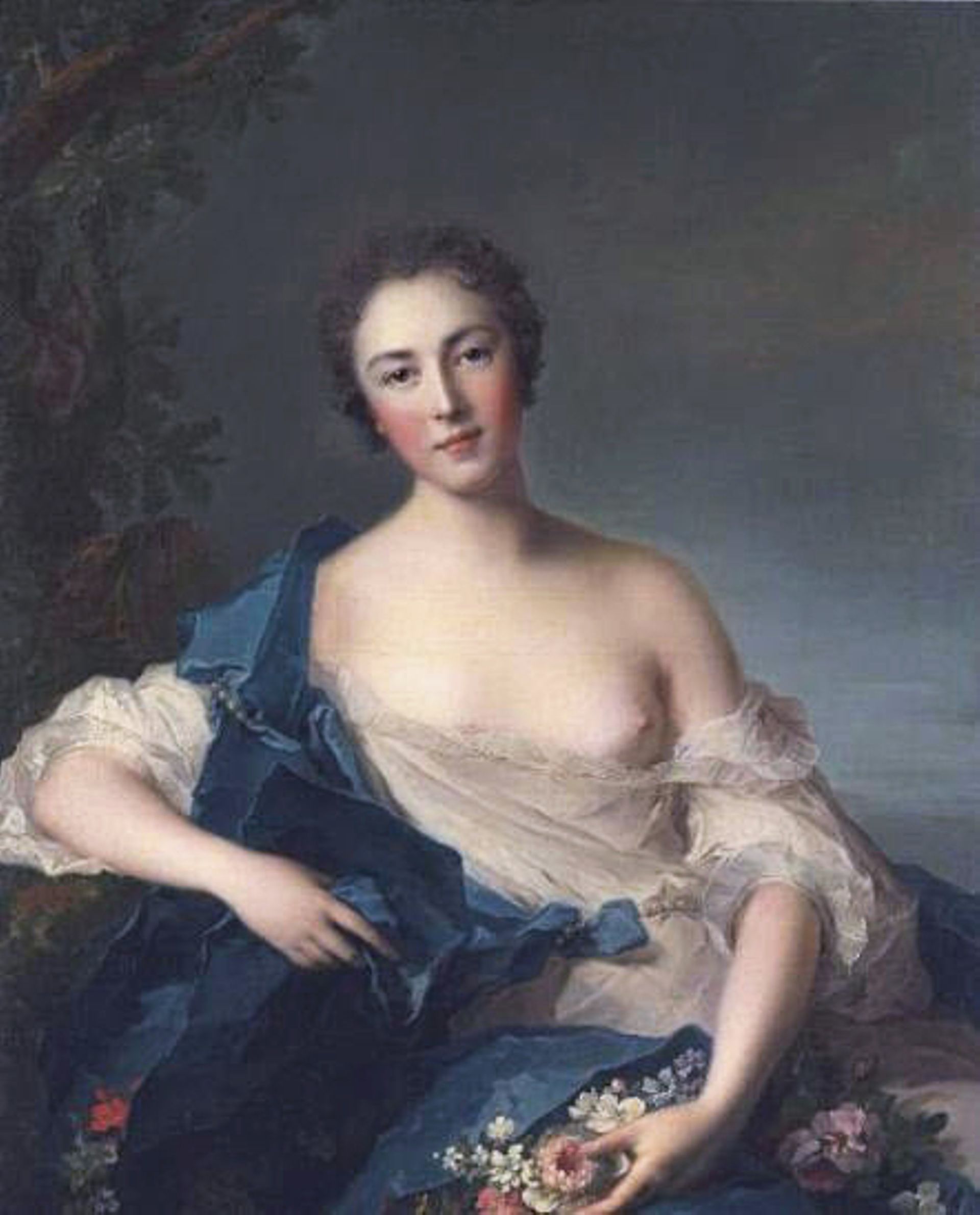 Pauline Félicité de Mailly-Nesle, par Jean-Marc Nattier