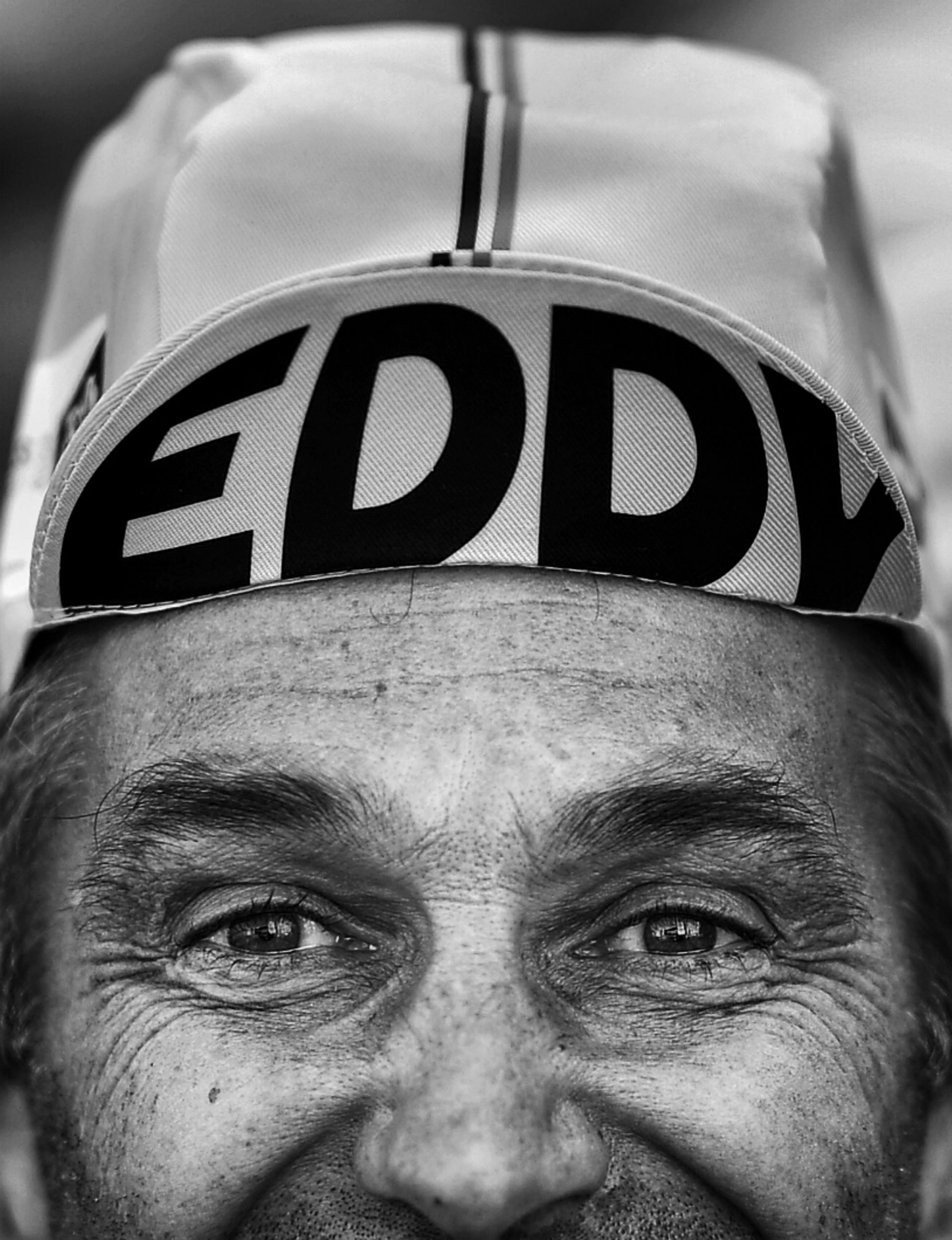 Un supporter d'Eddy Merckx.