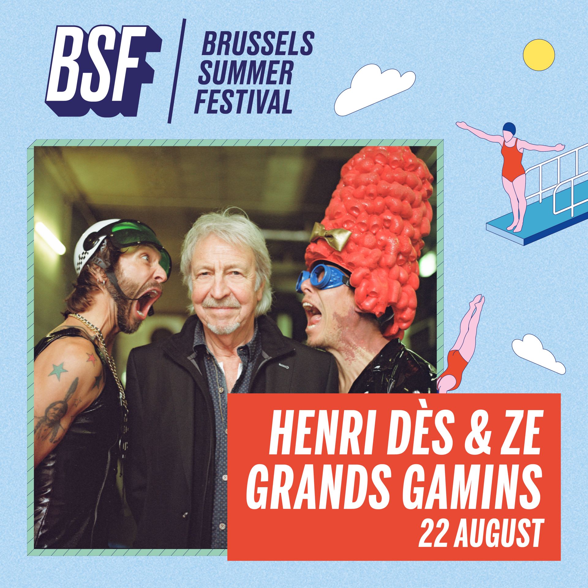 Une journée 100% rock pour le Brussels Summer Festival