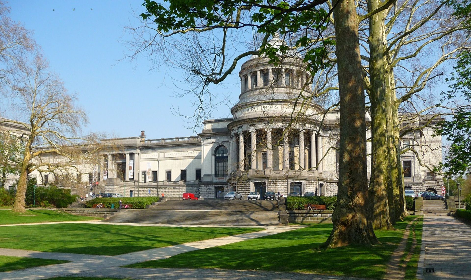 Les Musées royaux d’Art et d’Histoire, au parc du Cinquantenaire, à Bruxelles.