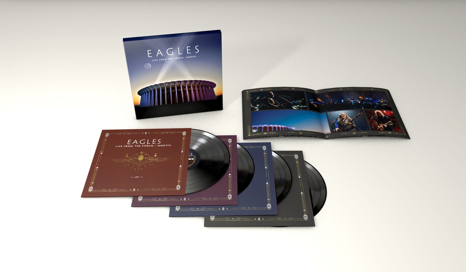 Les Eagles sortent l'album "LIVE FROM THE FORUM MMXVIII"