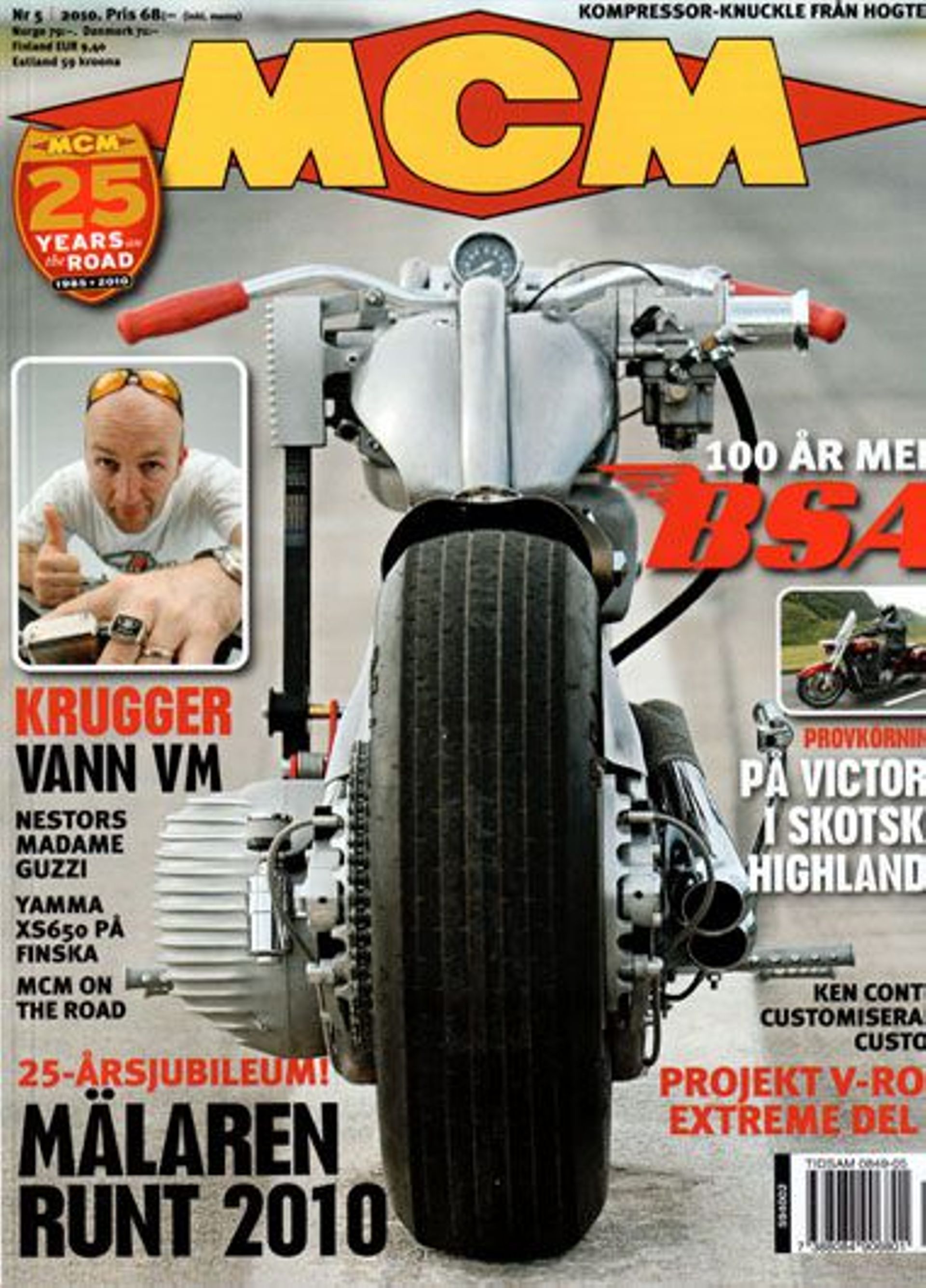 Fred Krugger, créateur de motos d'exception - La Belge histoire dans 7 à la Une
