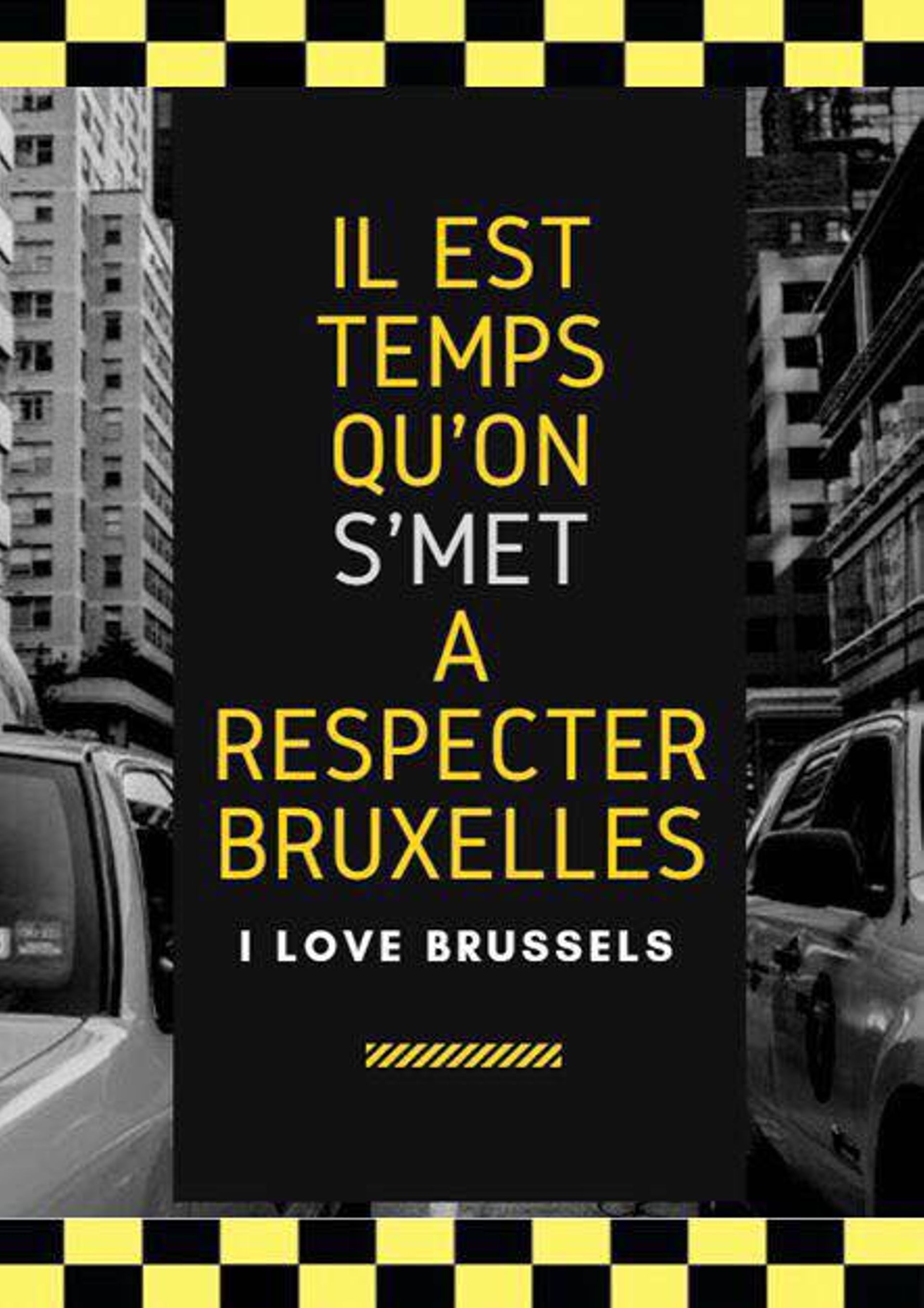 Campagne des taximen bruxellois
