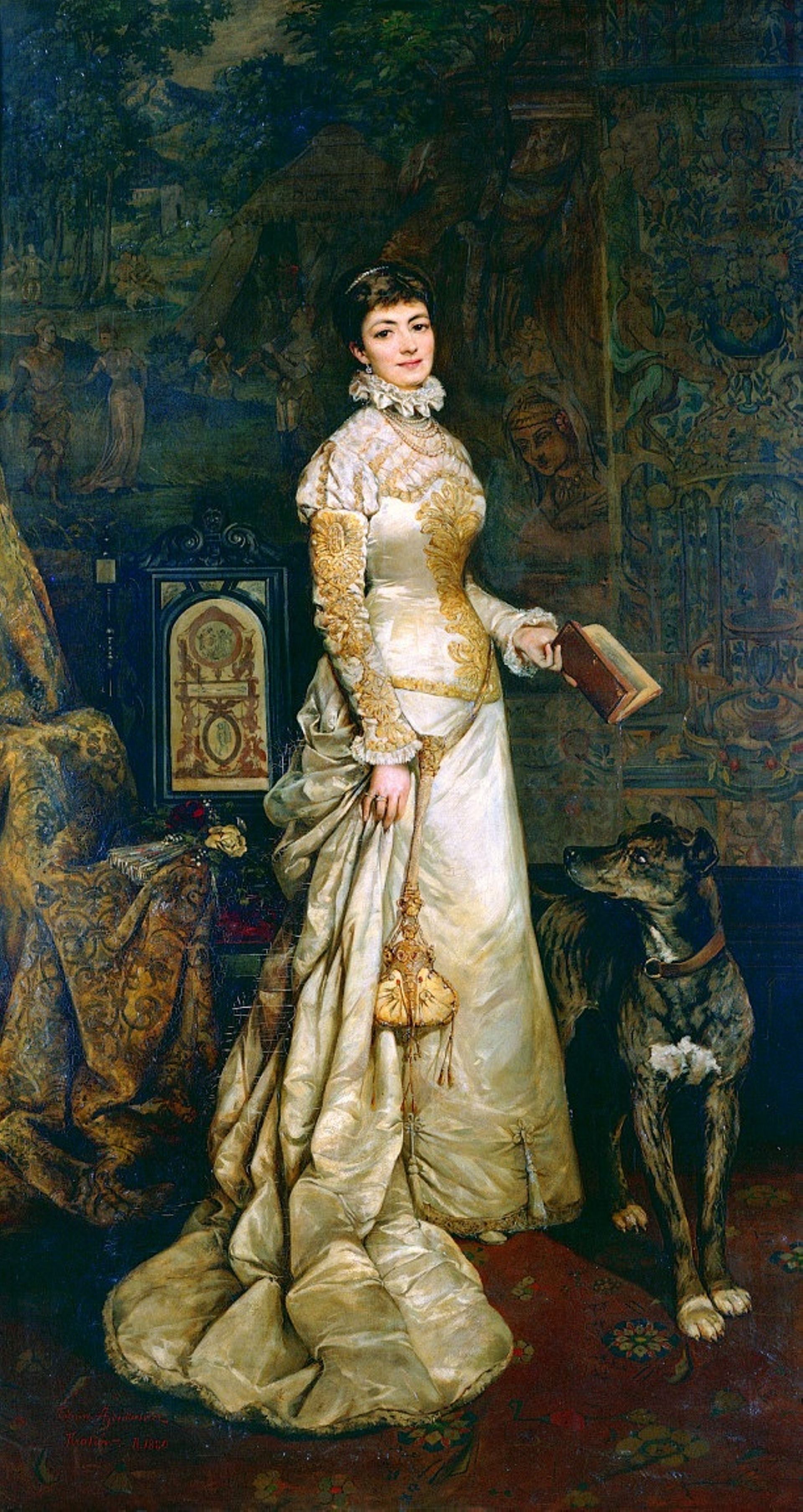Tadeusz Ajdukiewicz, portrait de Helena Modrzejewska
