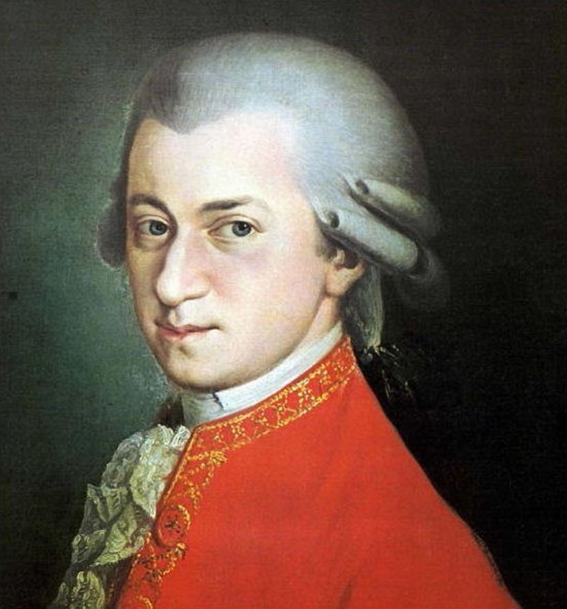 Portrait posthume de Mozart peint par Barbara Krafft en 1819.