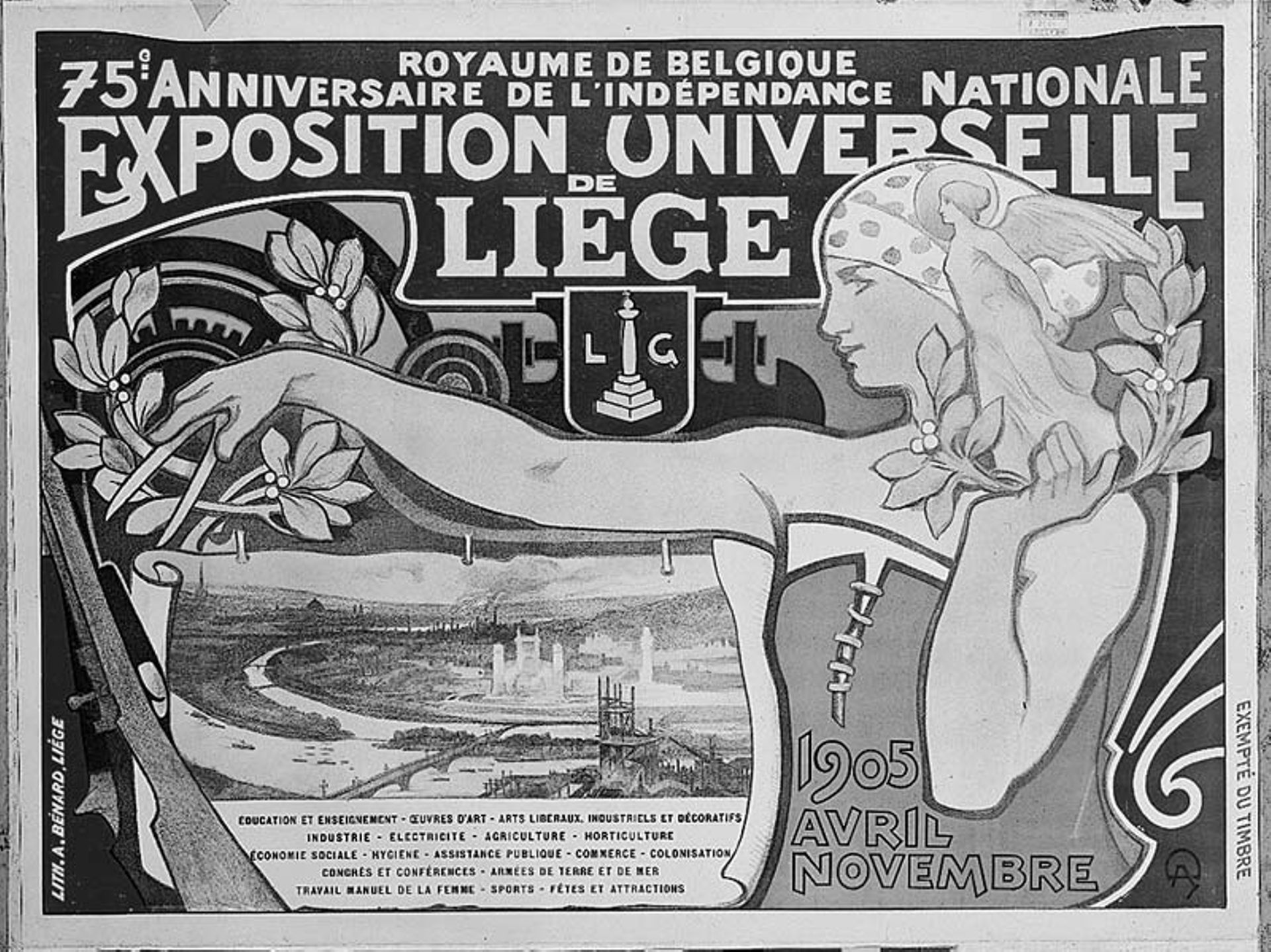 Expo universelle Liège - 1905