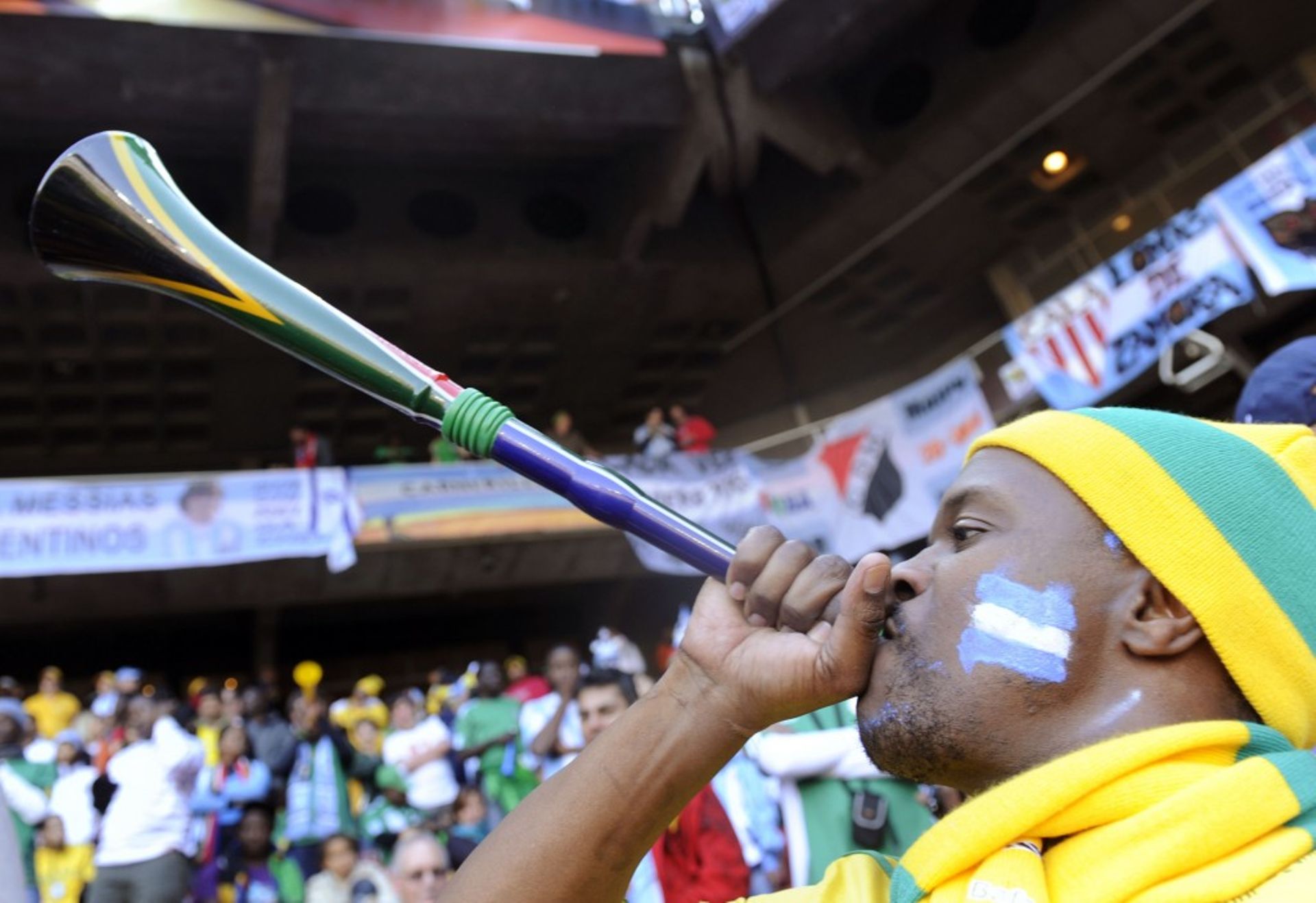 La vuvuzela, star et cauchemar de la Coupe du monde 