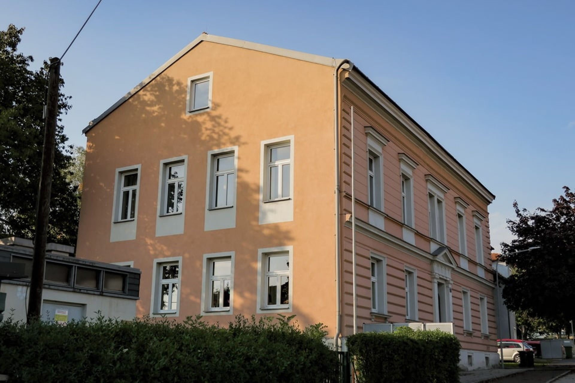 L’école que fréquenta Adolf à Léonding