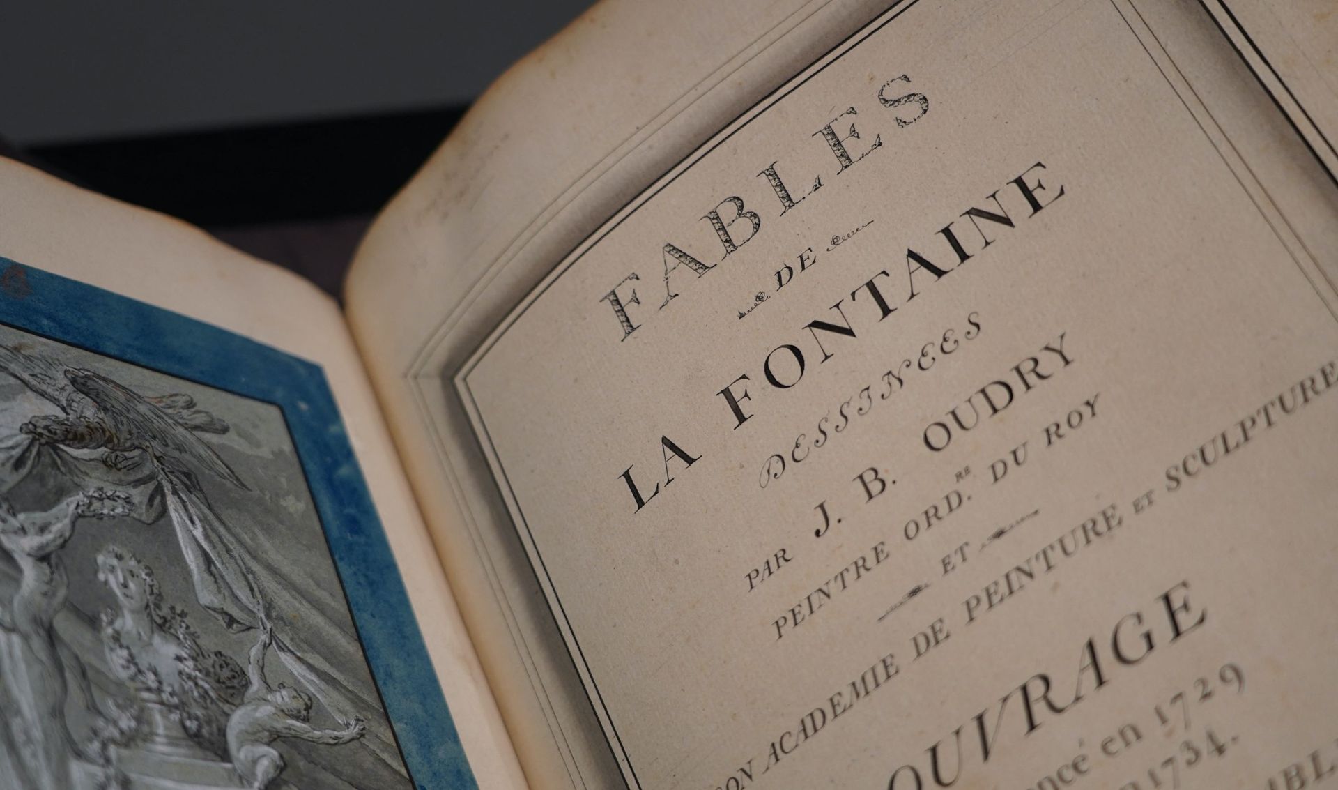 Les Fables de La Fontaine illustrées par Jean-Baptiste Oudry