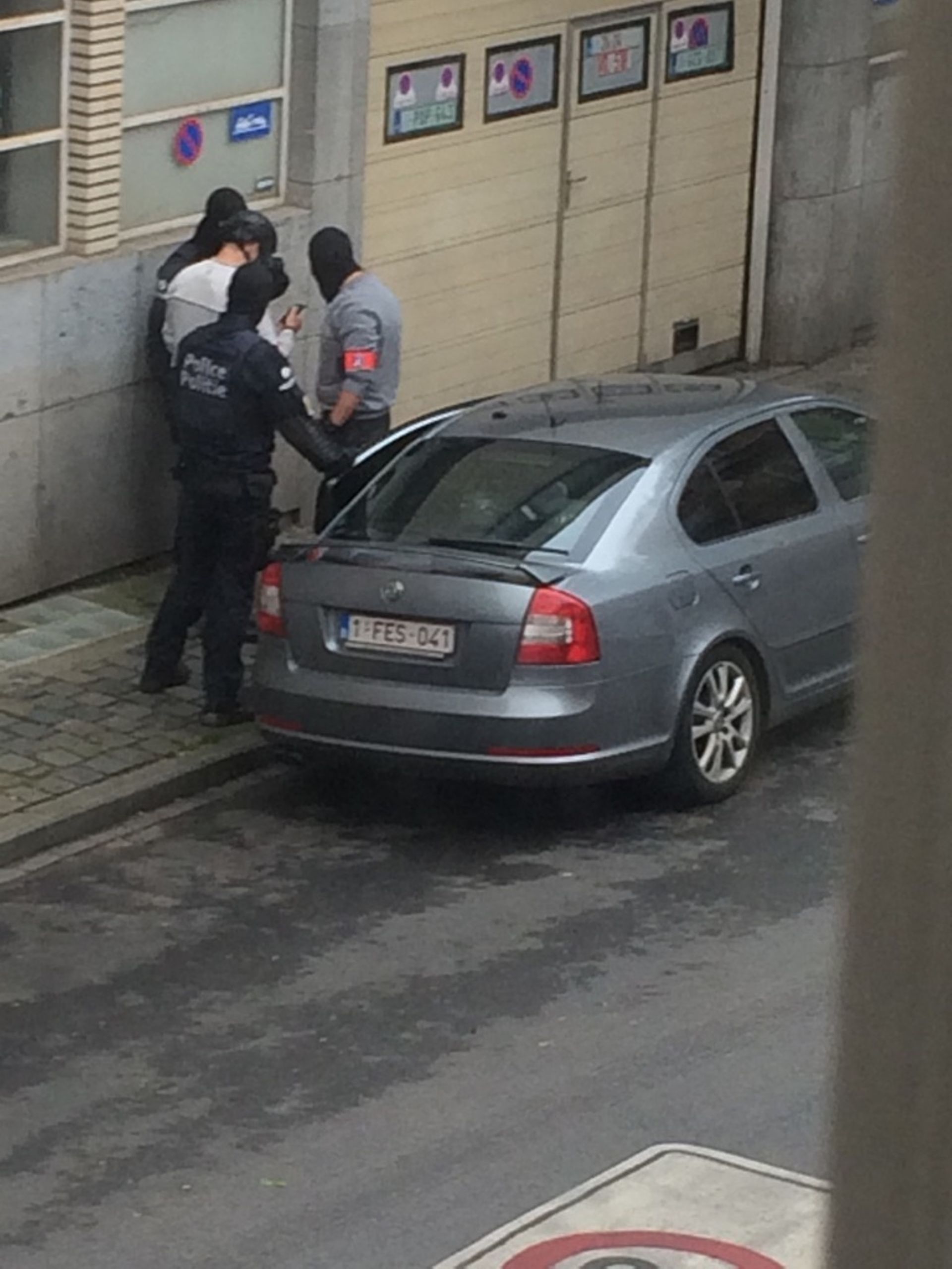 La police a arrêté un homme à Schaerbeek