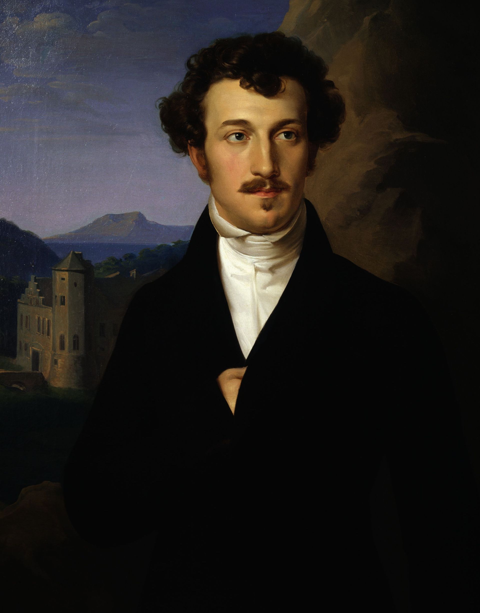 Portrait de Franz Von Schober