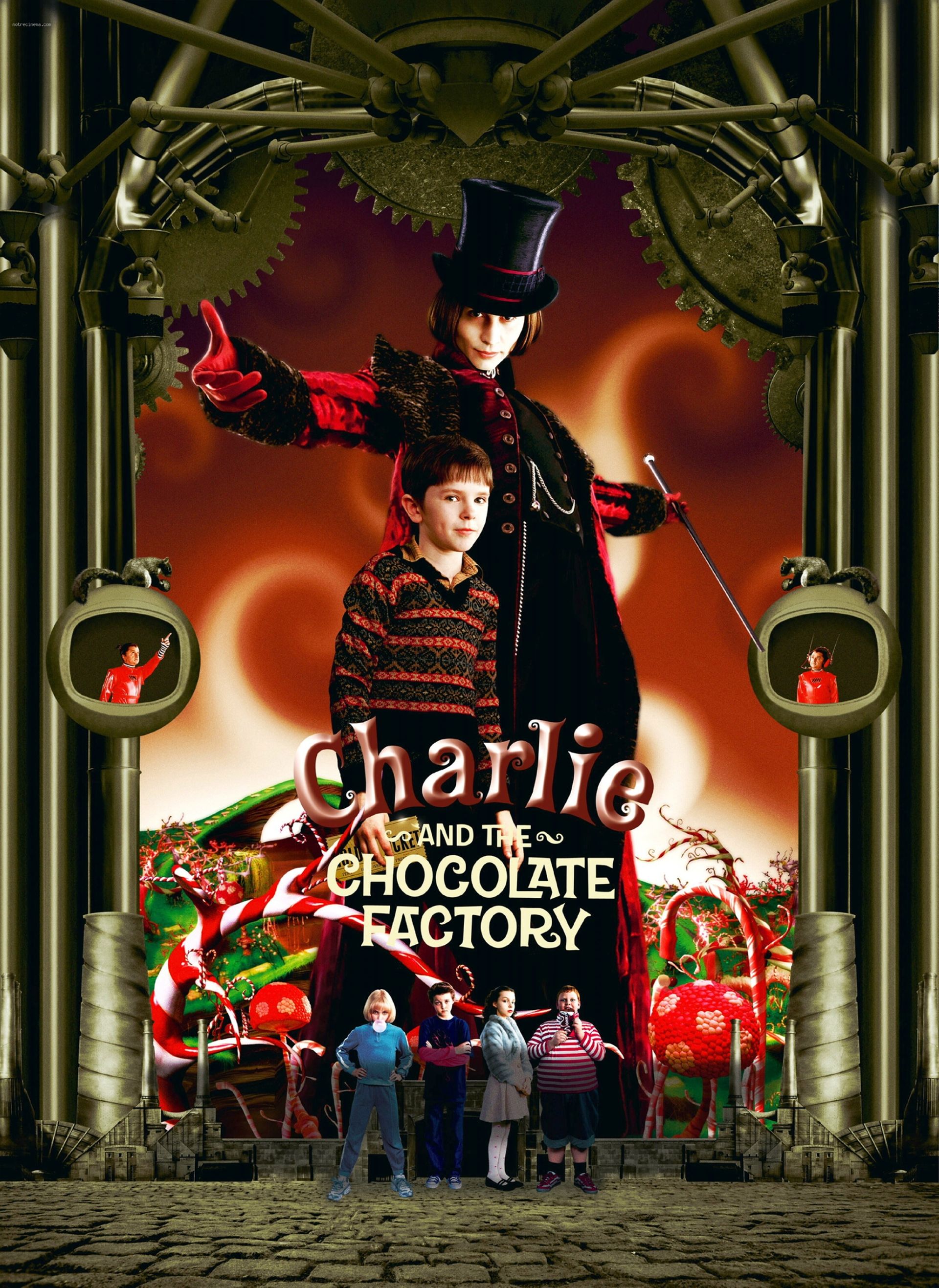 Charlie et la chocolaterie : la rivière du film est-elle vraiment en  chocolat ? - Actus Ciné - AlloCiné