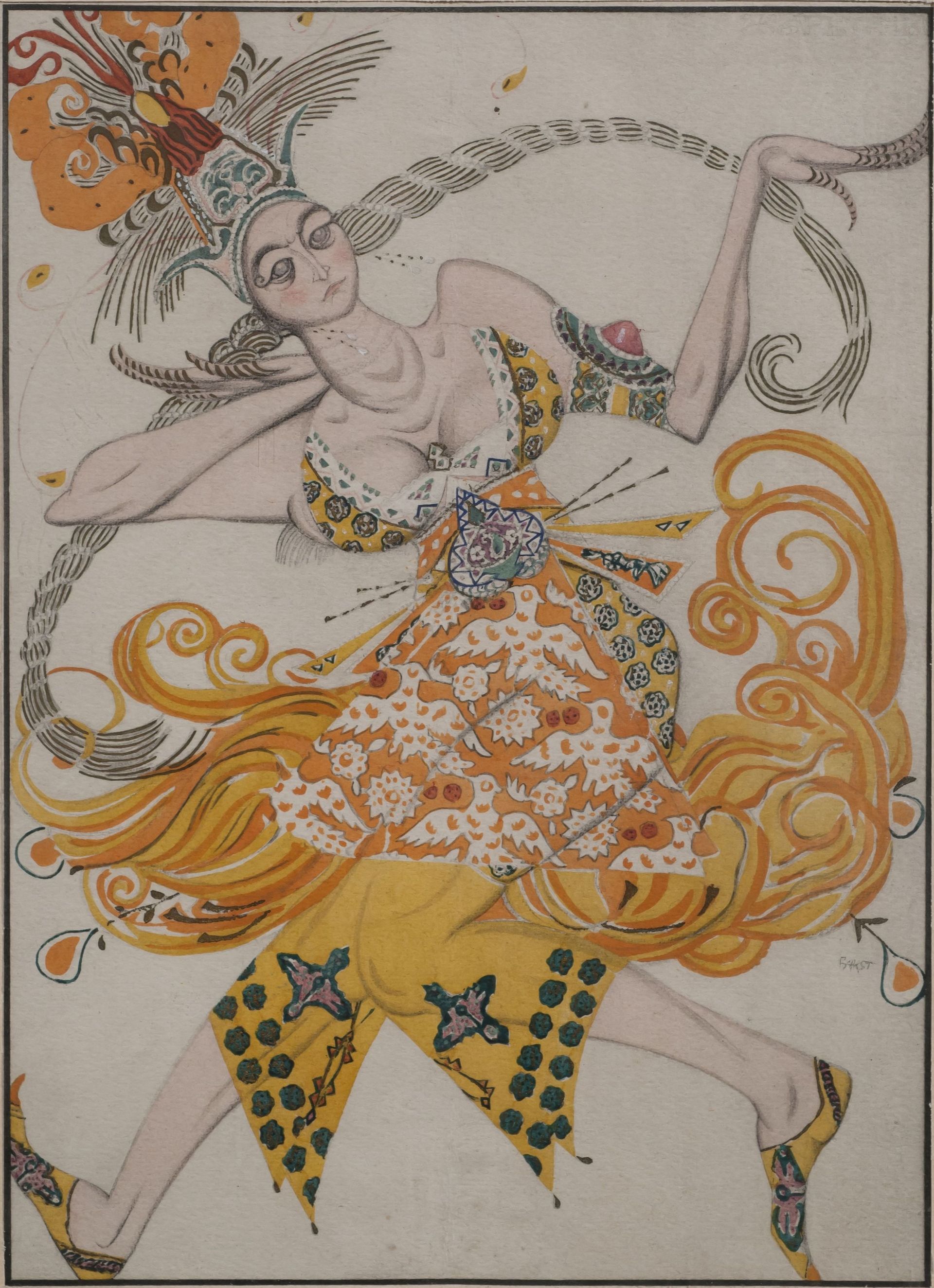 Costume pour le ballet de l'Oiseau de feu