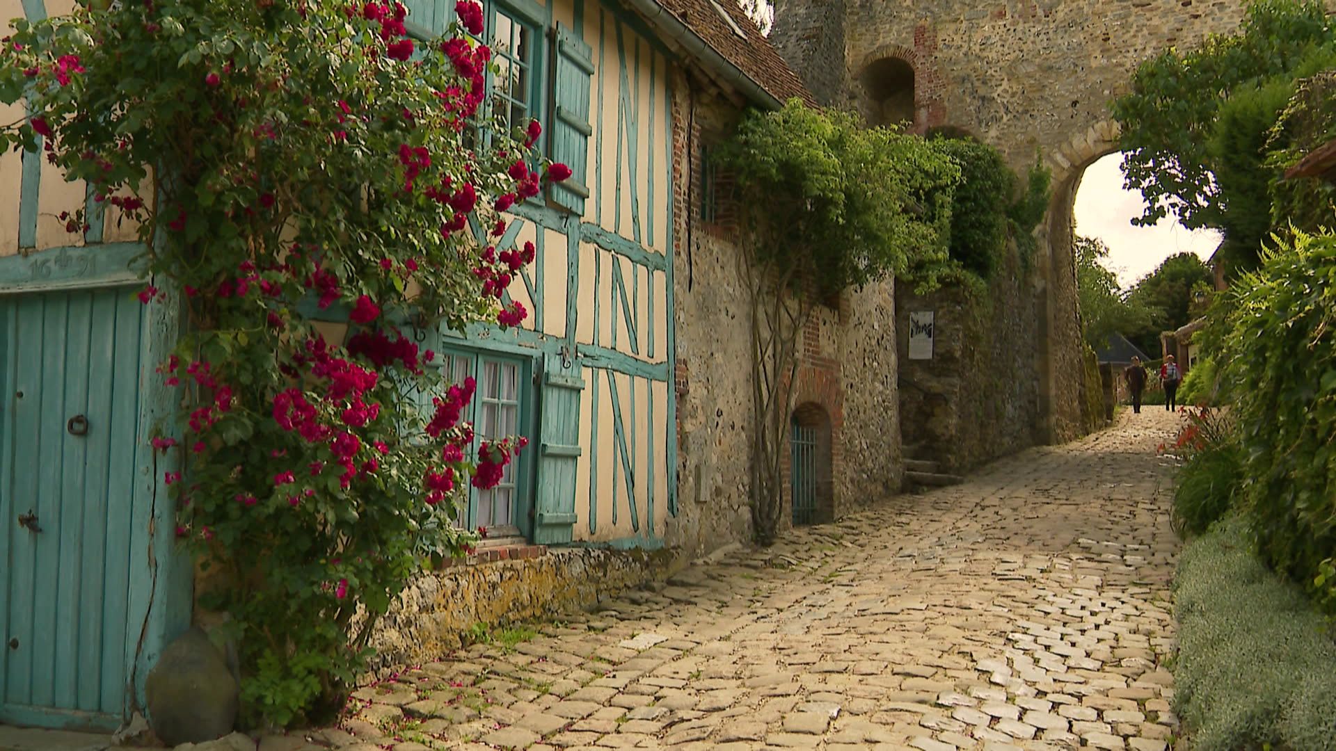 Gerberoy, le village aux roses