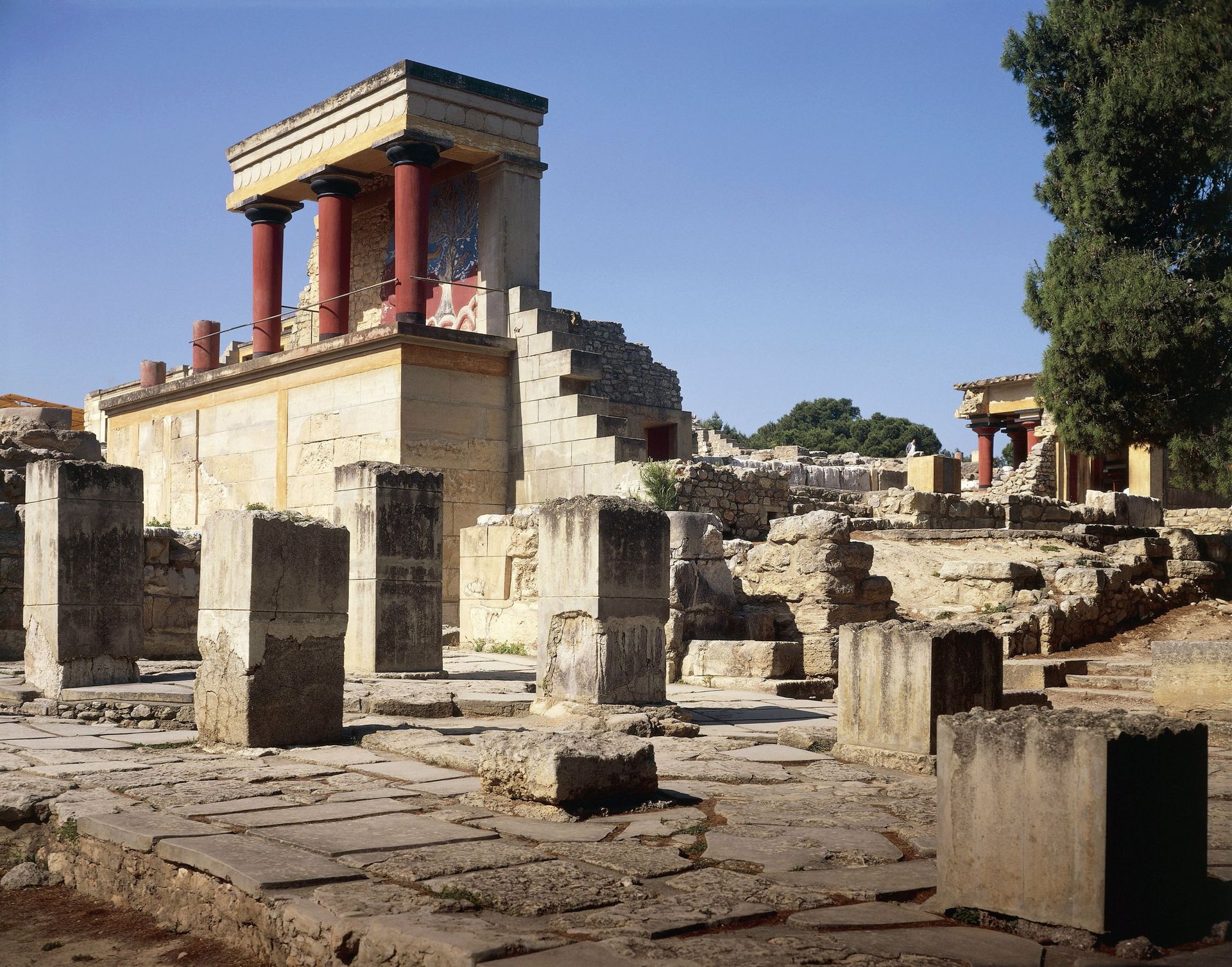 Le palais de Knossos, important vestige de l’ère minoenne