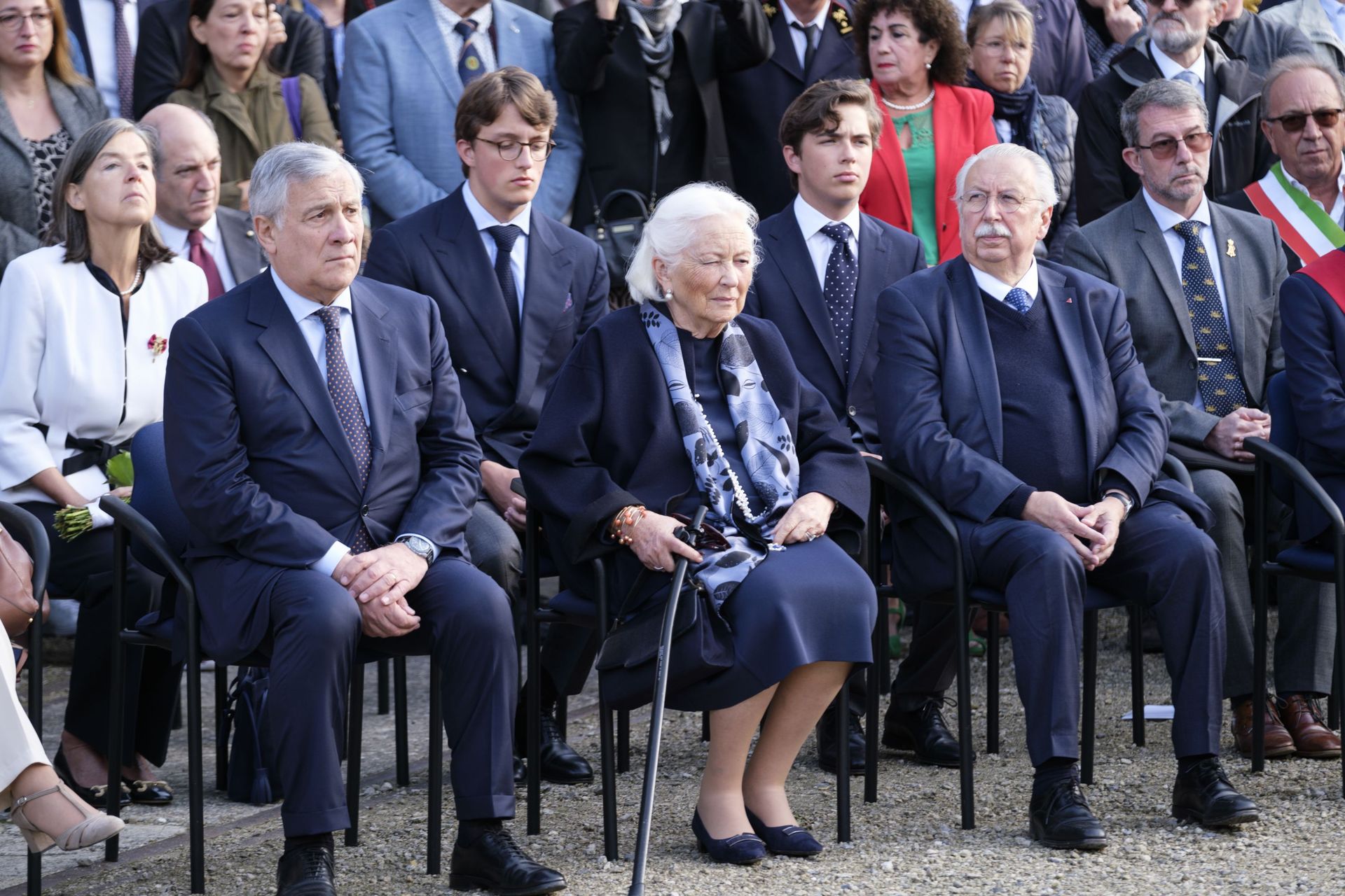 8 août 2023 : la reine Paola aux commémorations marquant les 67 ans de la catastrophe du Bois-du-Cazier à Marcinelle.