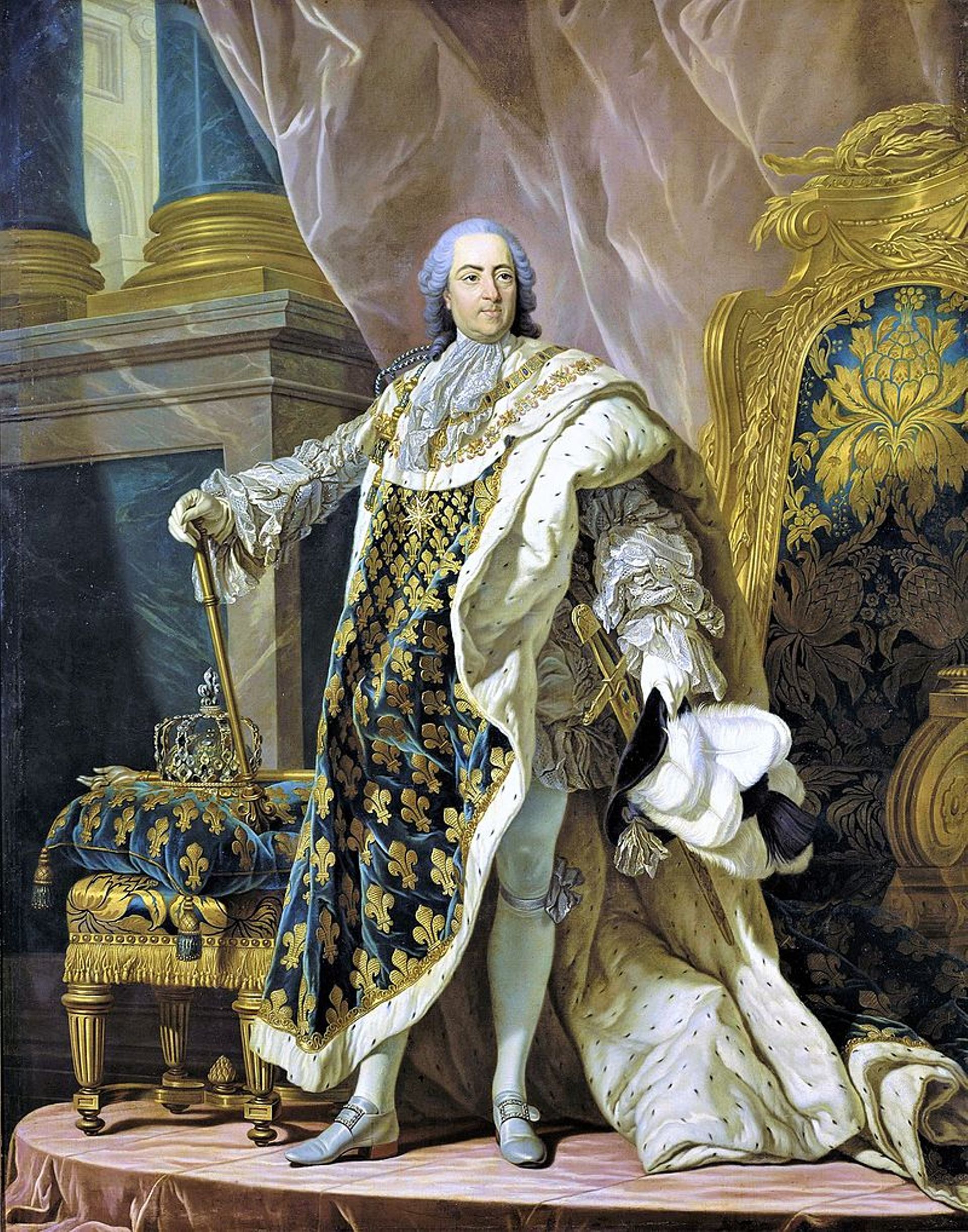 Louis XV, par Louis-Michel Van Loo