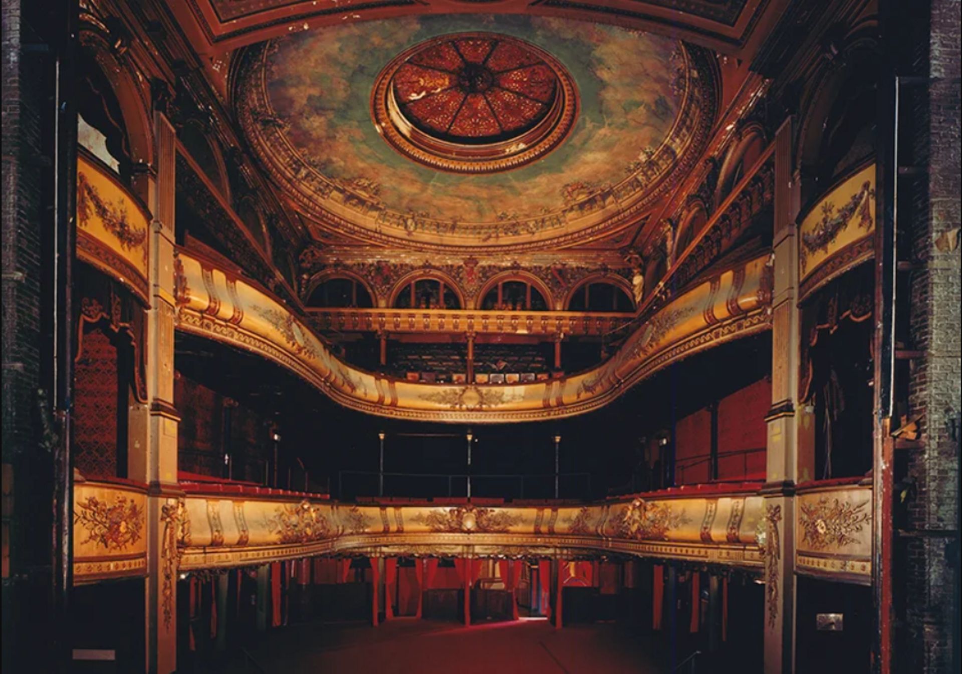 La salle du Théâtre du Vaudeville.