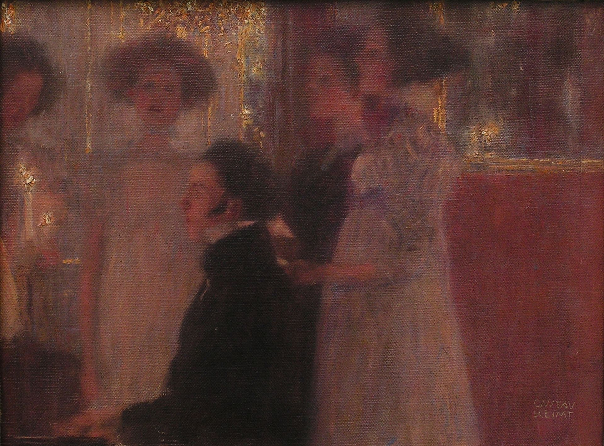 Schubert au piano, peinture de Gustav Klimt