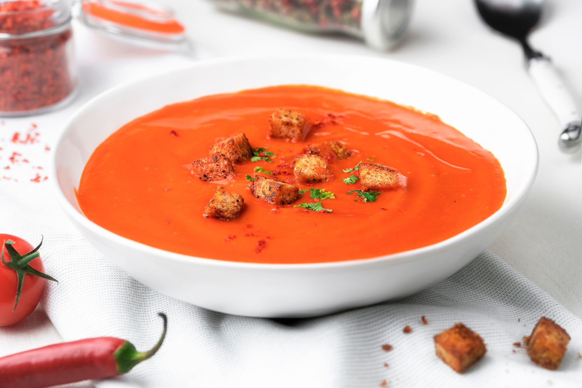 Recette de Carlo : la véritable soupe à la tomate !